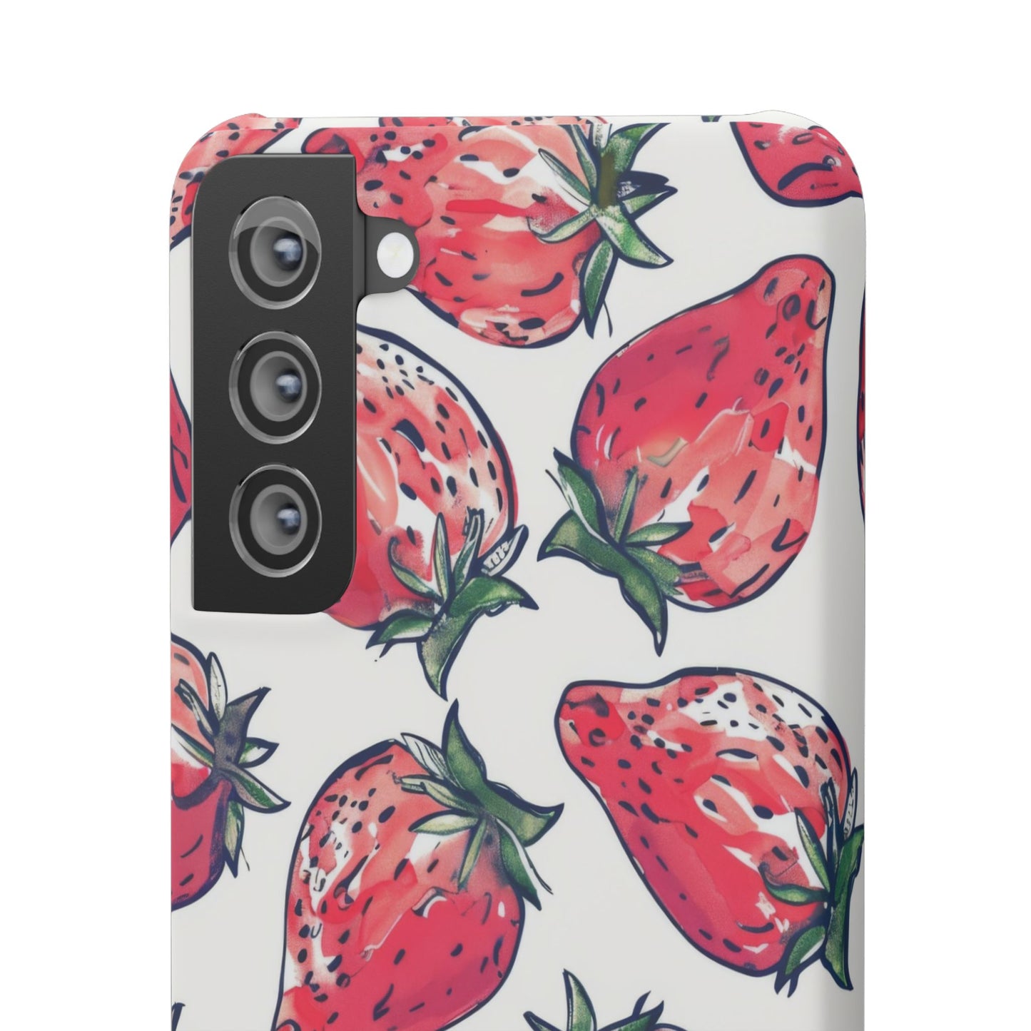 Creamy Berry Phone Snap Case