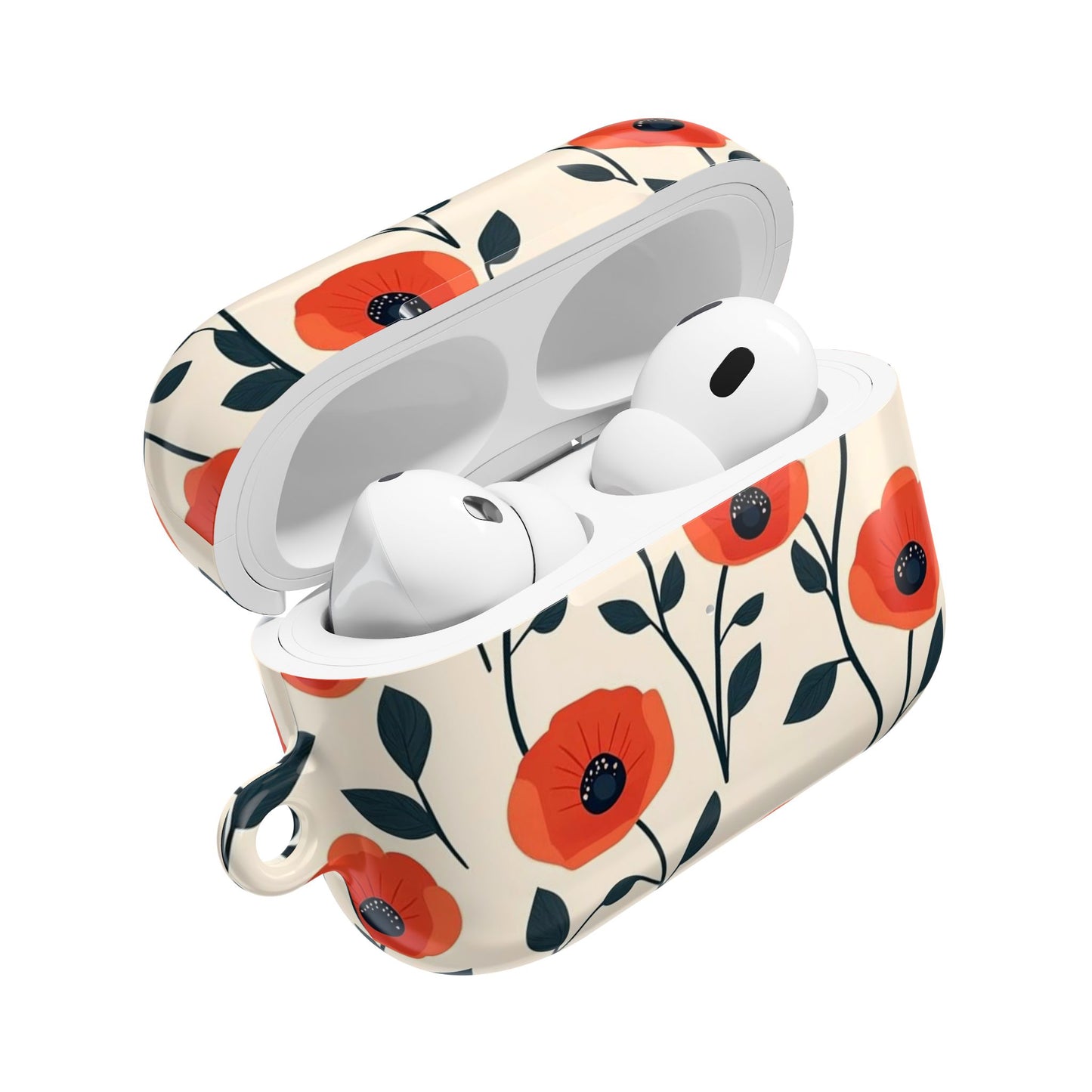 Poppy Fields AirPod Case