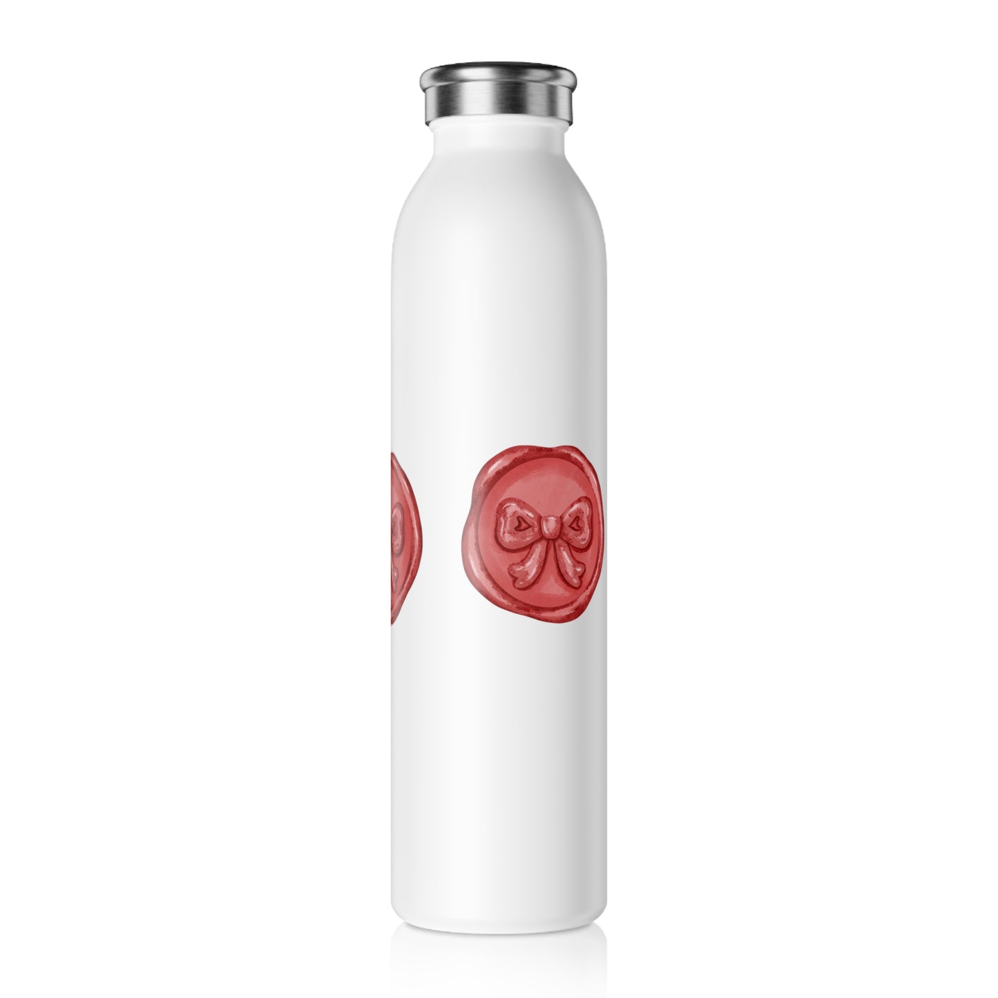 Sealed with a Bow Slim Water Bottle