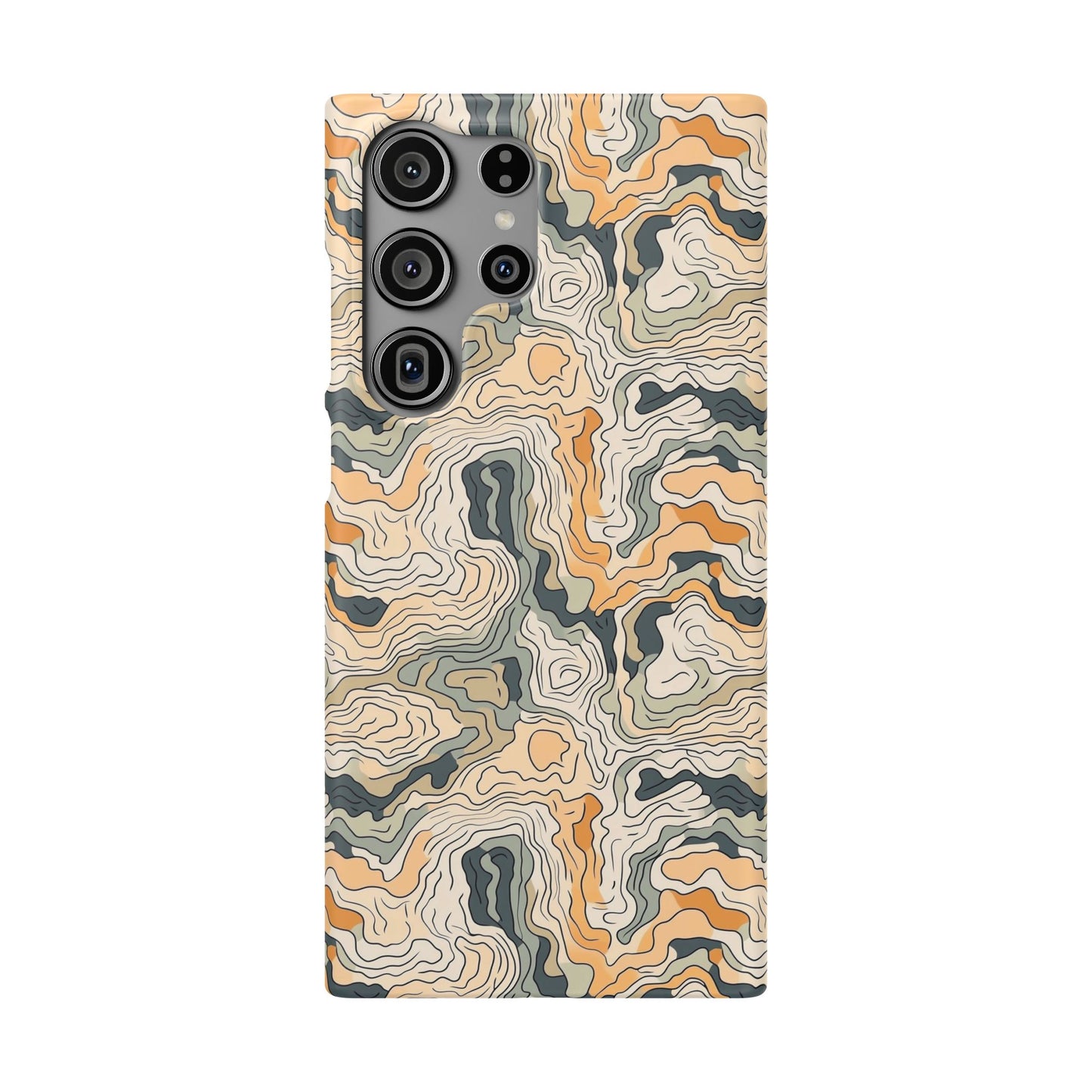 Earthy Abstract Snap Case