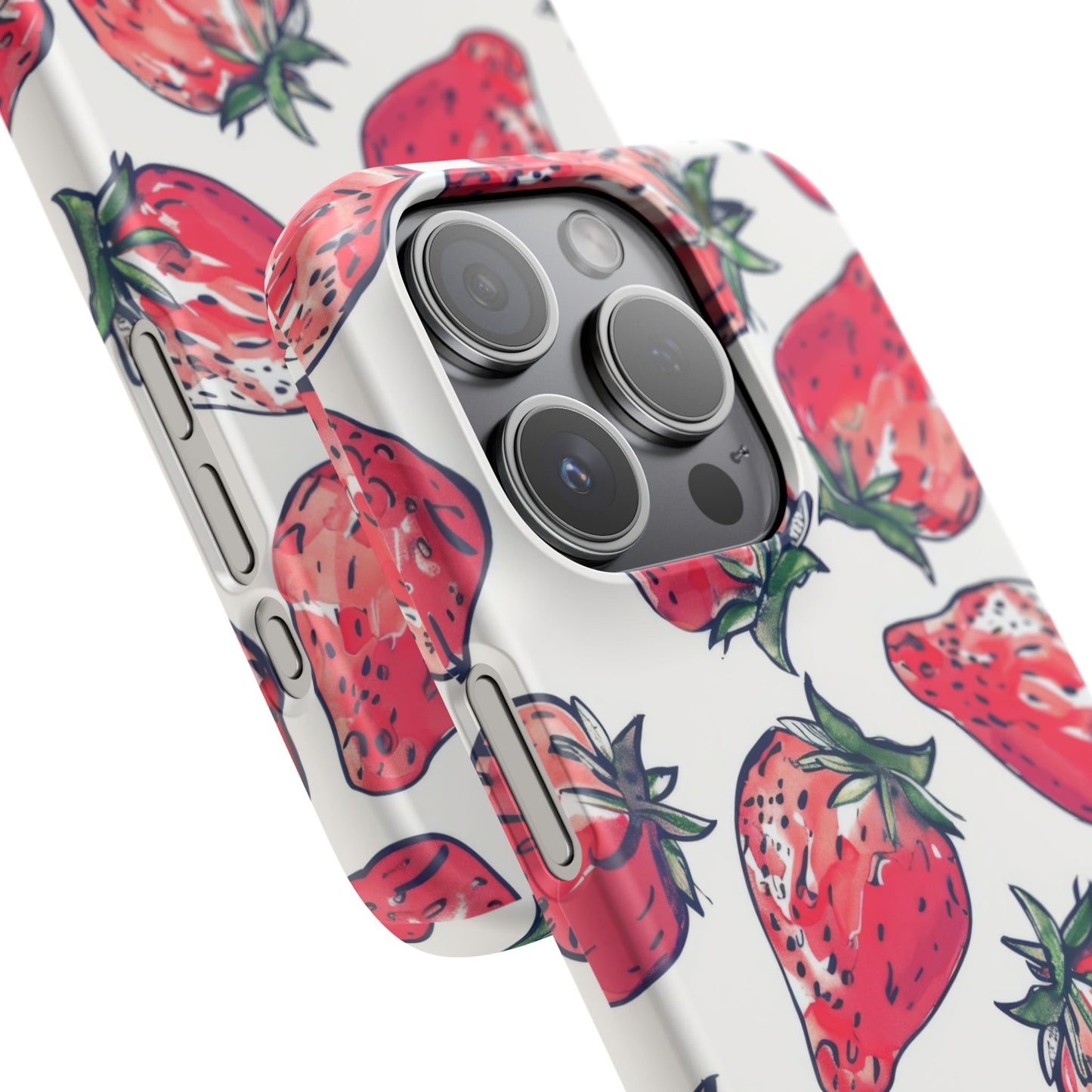 Creamy Berry Phone Snap Case