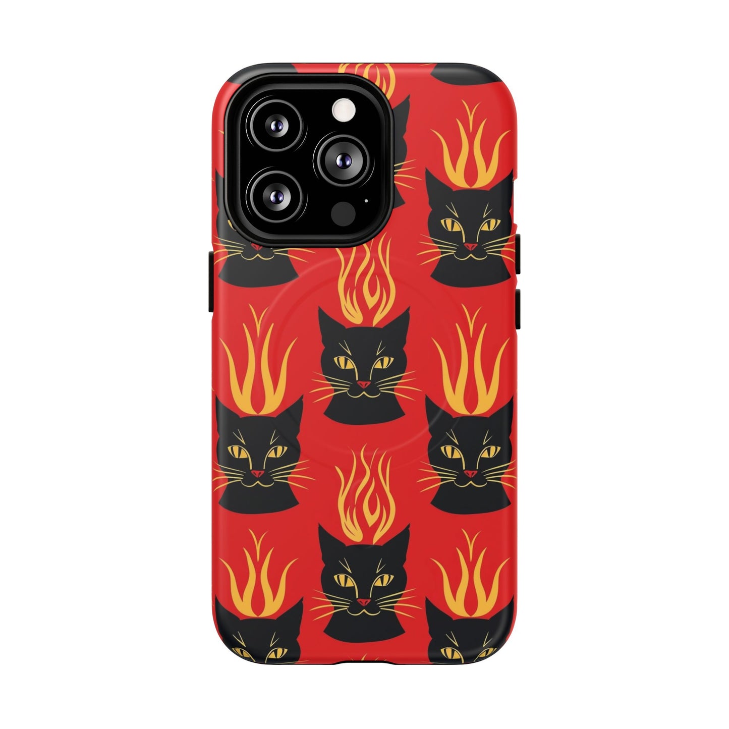 Devil Kitty Tough Magnetic Phone Case