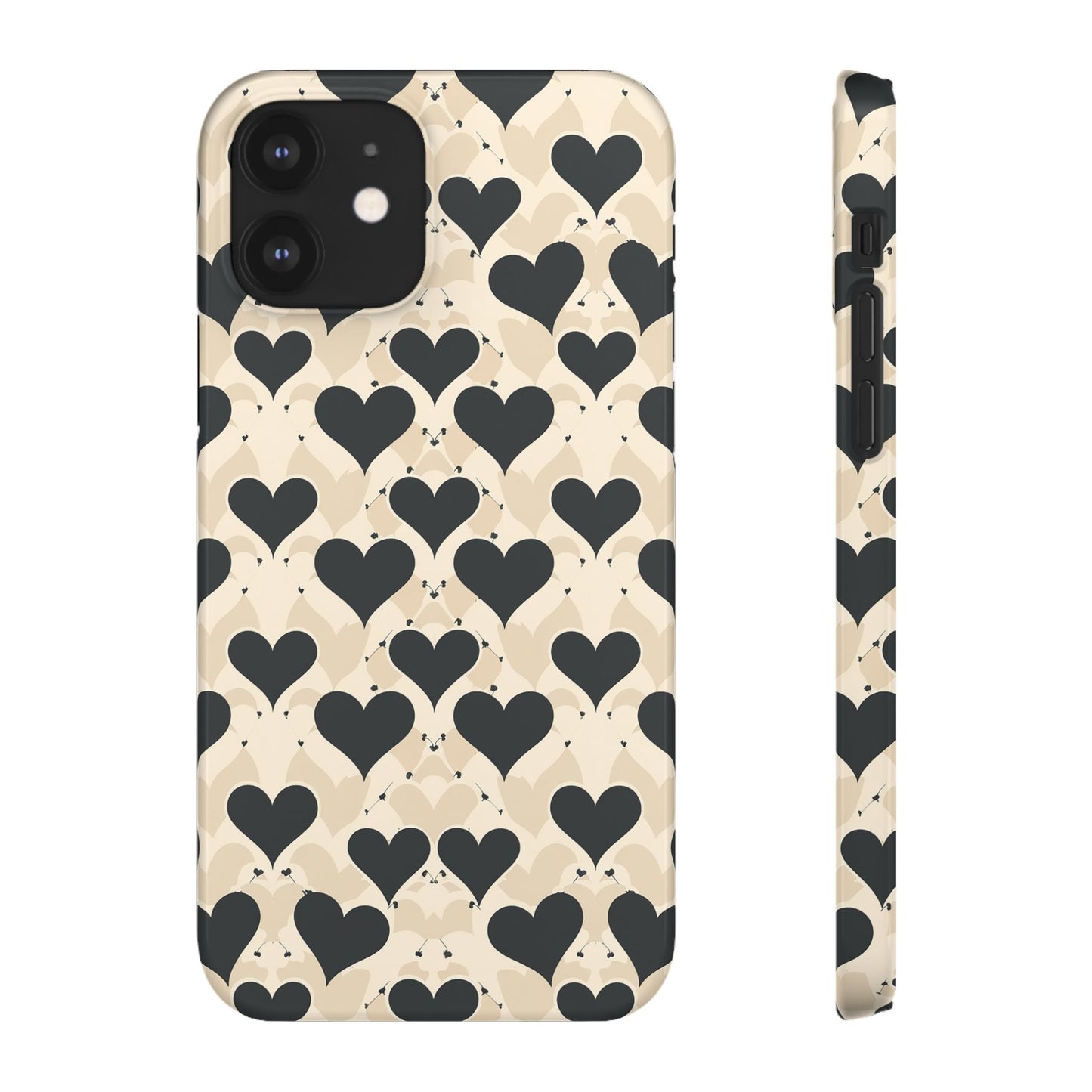 Whisper Hearts Phone Snap Case