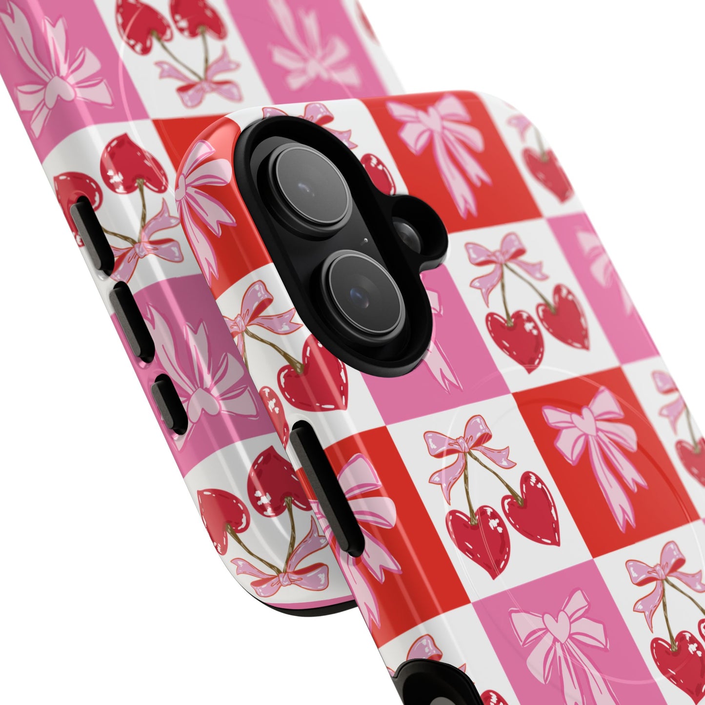 Sweet Pink Coquette Tough Magnetic Phone Case