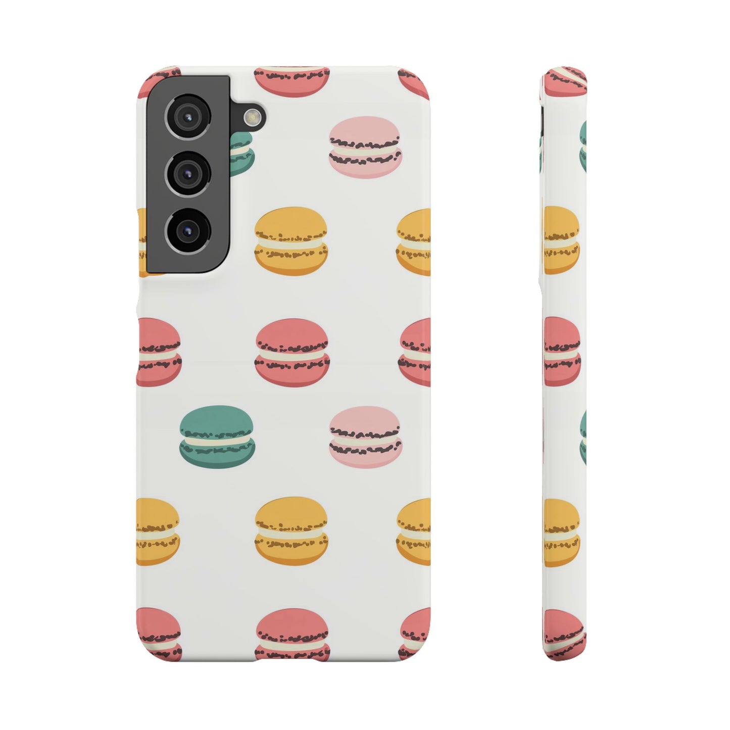 Sweet Macaron Phone Snap Case