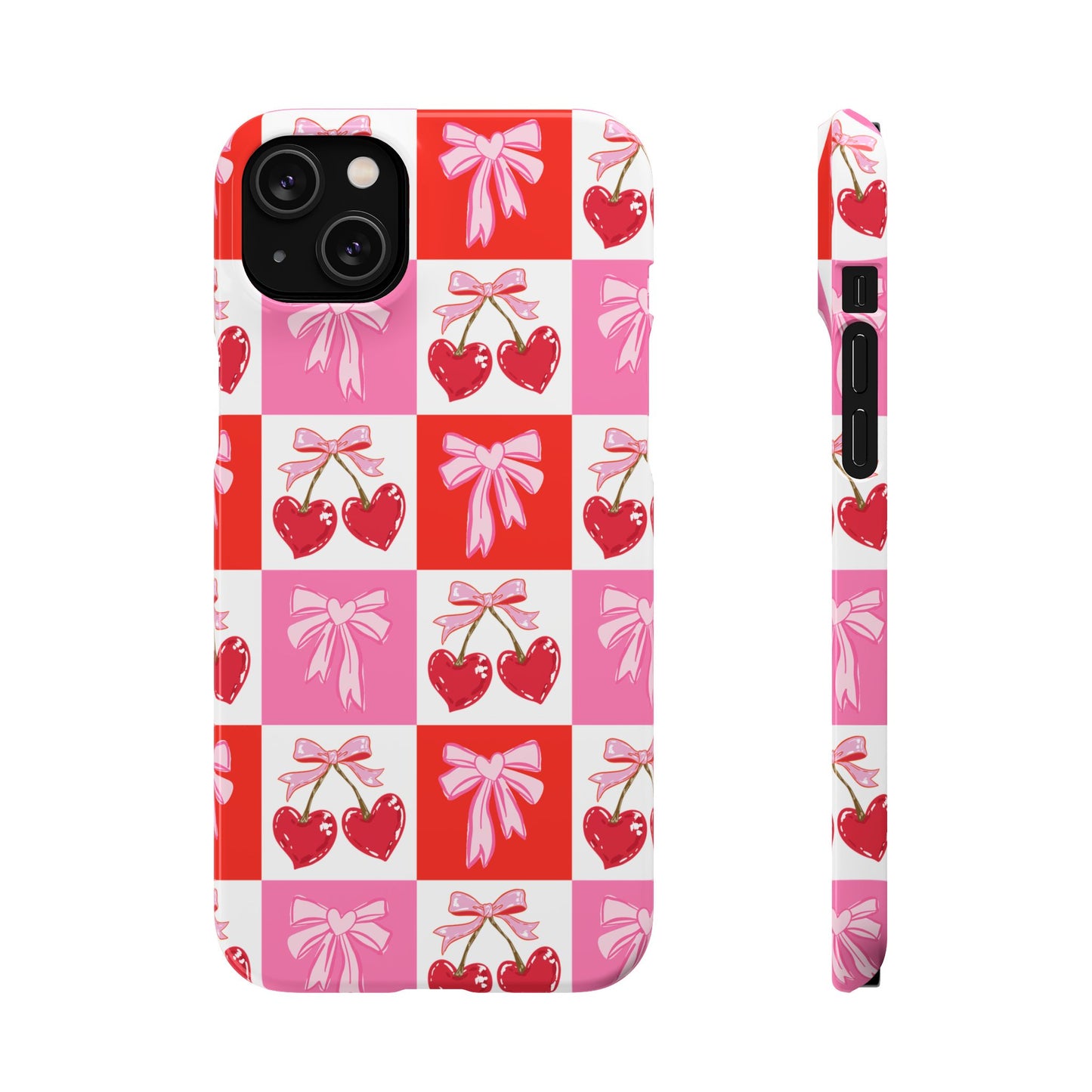 Sweet Pink Coquette Snap Case
