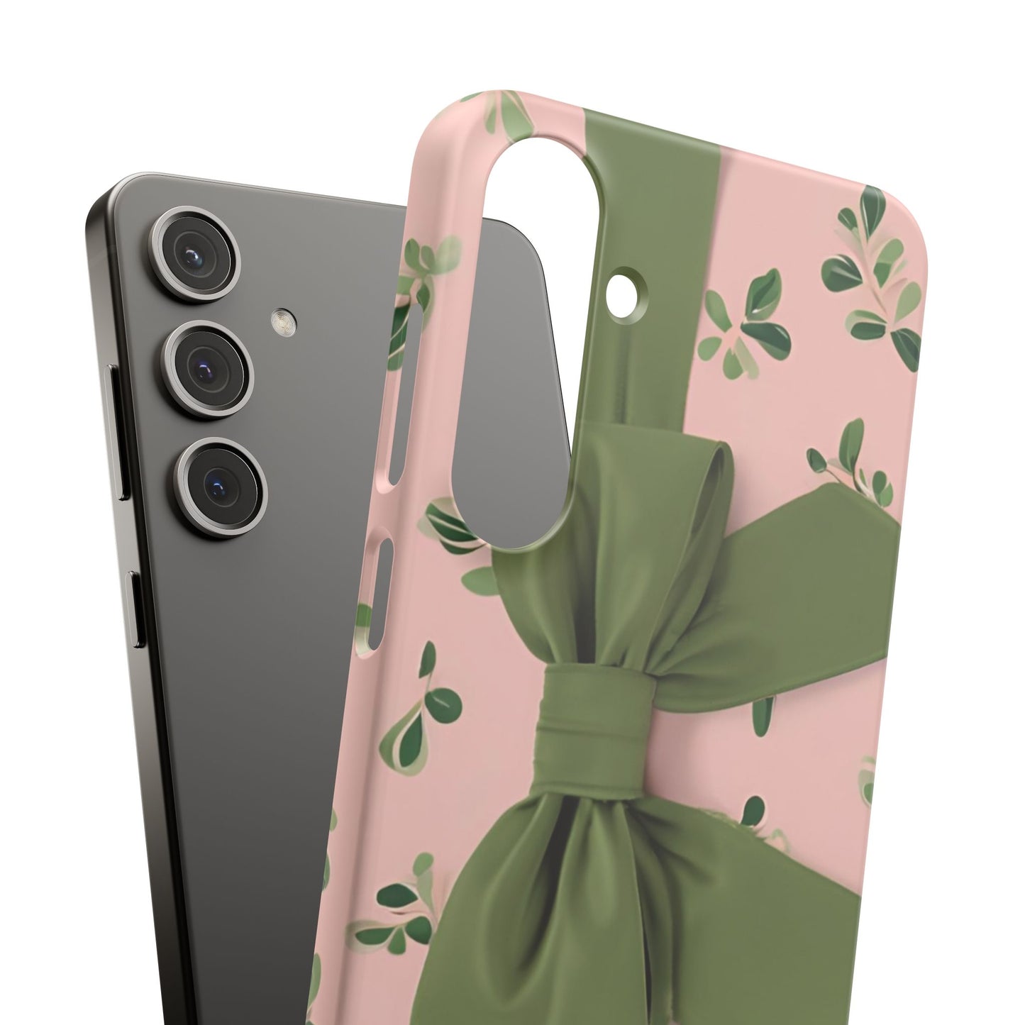 Blushing Bow Snap Case