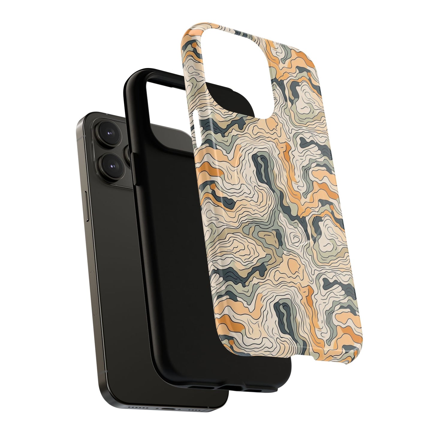 Earthy Abstract Tough Magnetic Phone Case