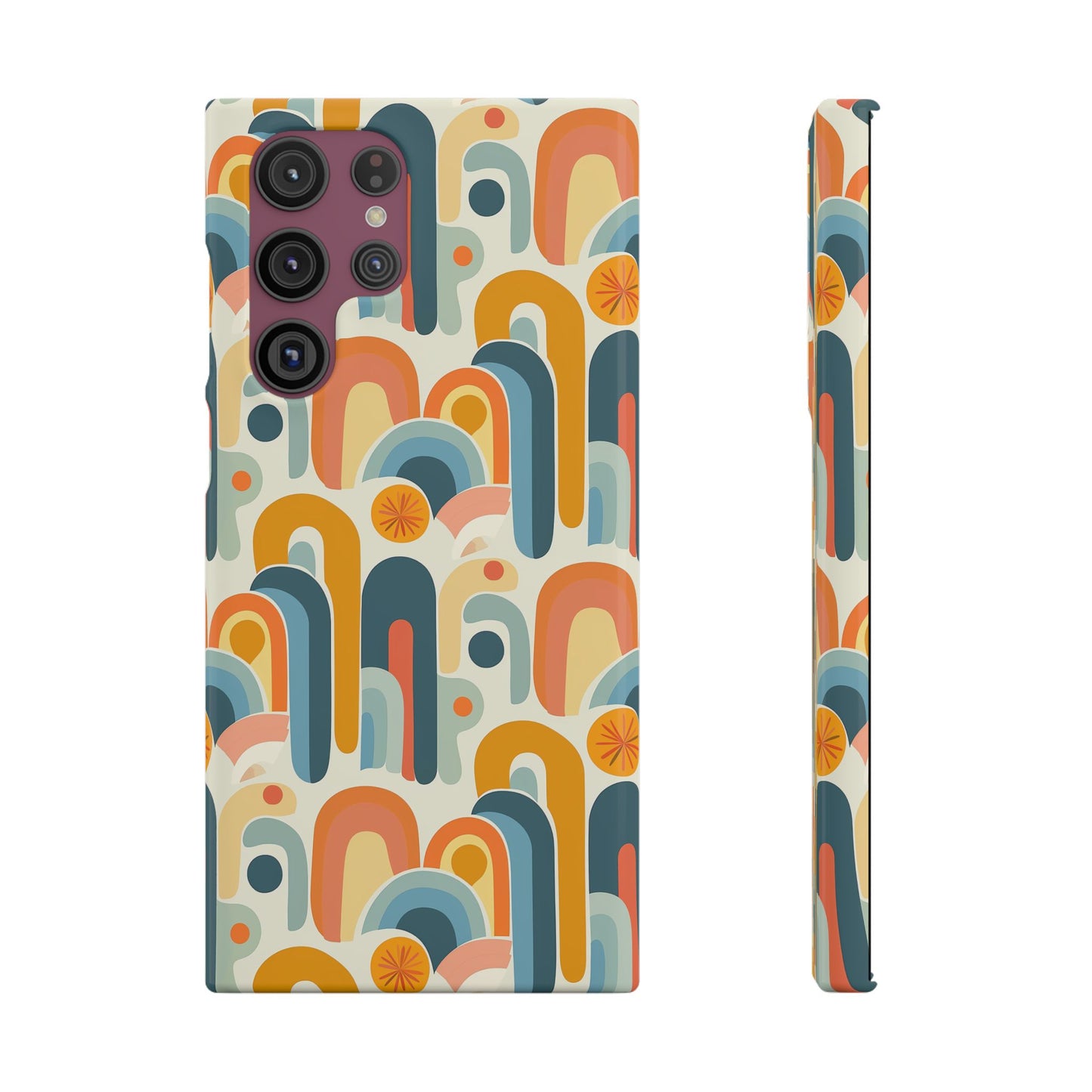 Coral Reverie Snap Case