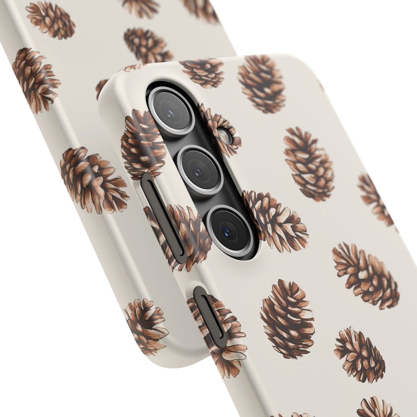 Woodland- Pine Cone Snap Phone Case