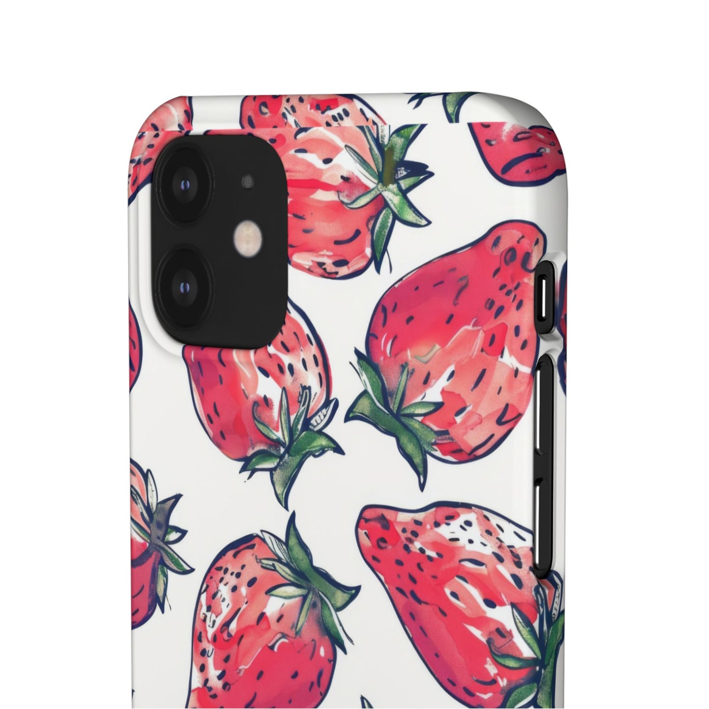 Creamy Berry Phone Snap Case