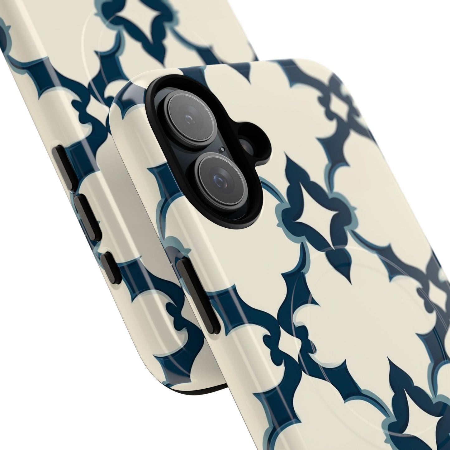 Midnight Quatrefoil Tough Magnetic Case