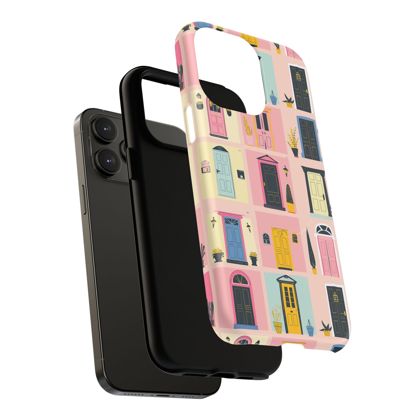Rosy Entry Tough Magnetic Phone Case