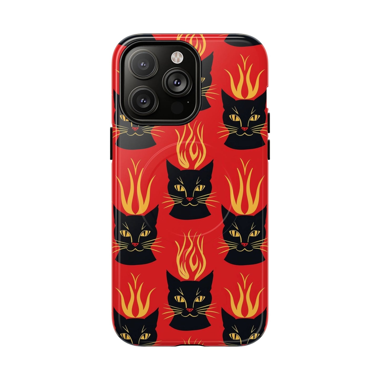 Devil Kitty Tough Magnetic Phone Case