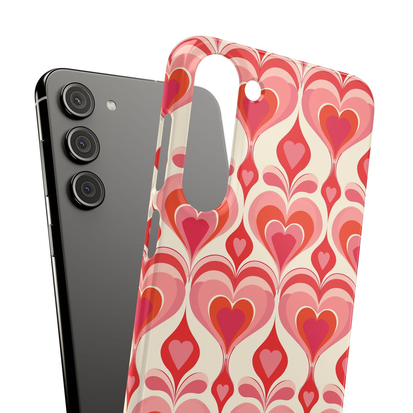 Heart Merge Phone Snap Case