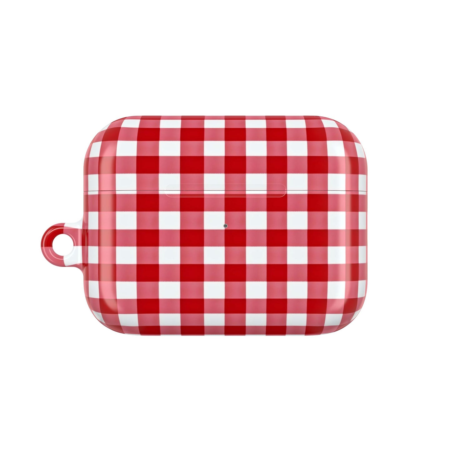 Red Plaid AirPod Case