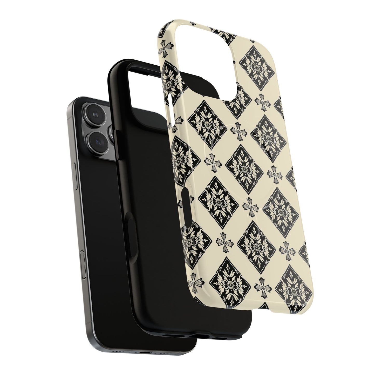 Flora Noir Tough Magnetic Case
