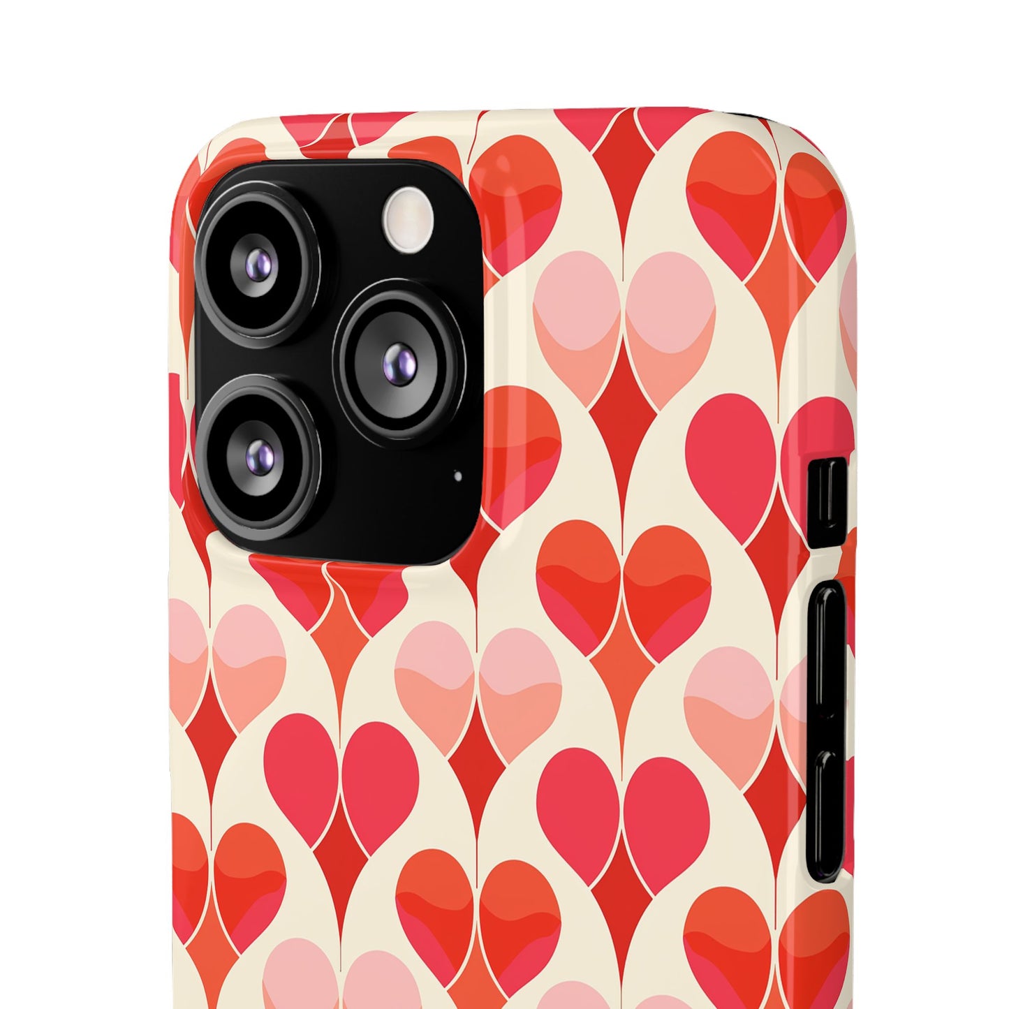 Heart Stream Phone Snap Case
