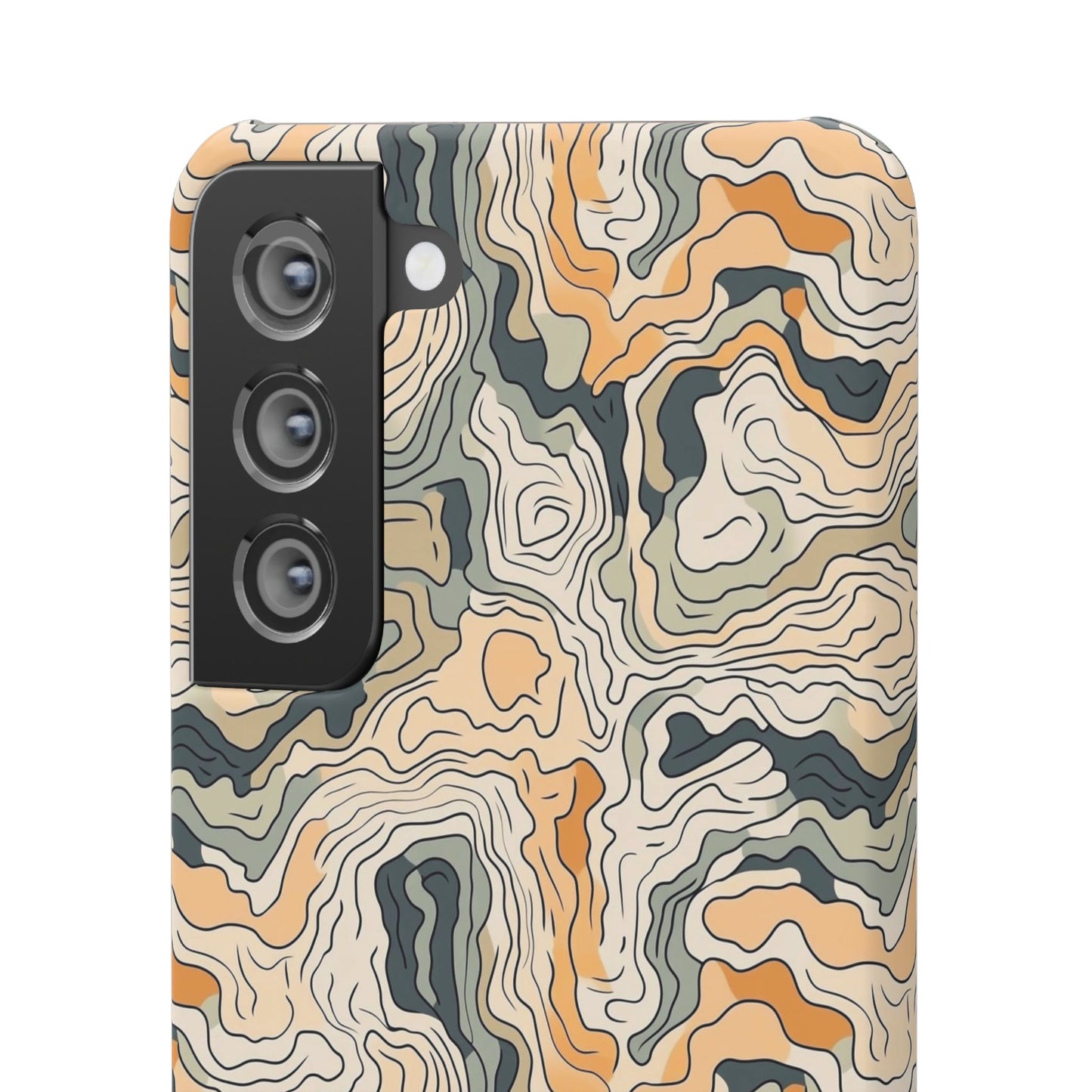 Earthy Abstract Snap Case