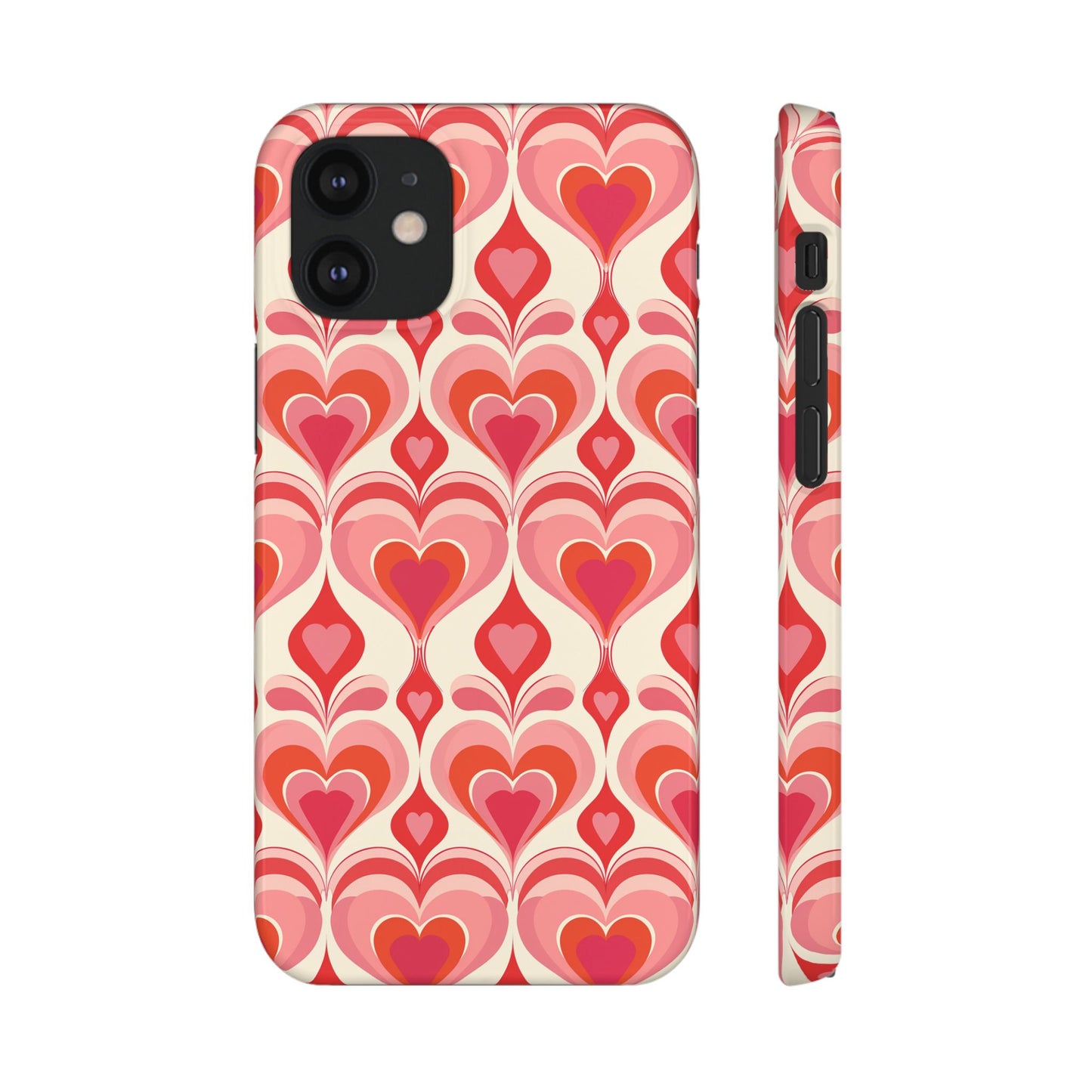 Heart Merge Phone Snap Case