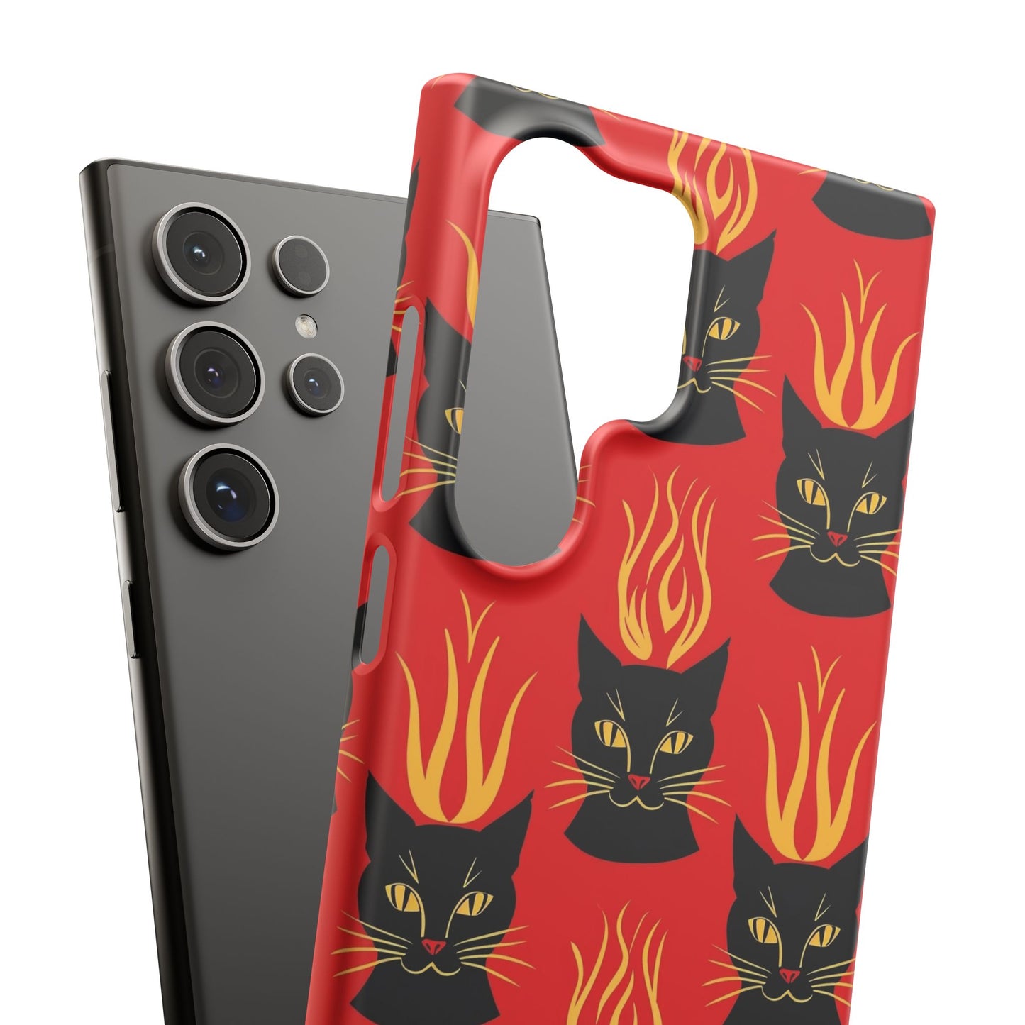 Devil Kitty Phone Snap Case