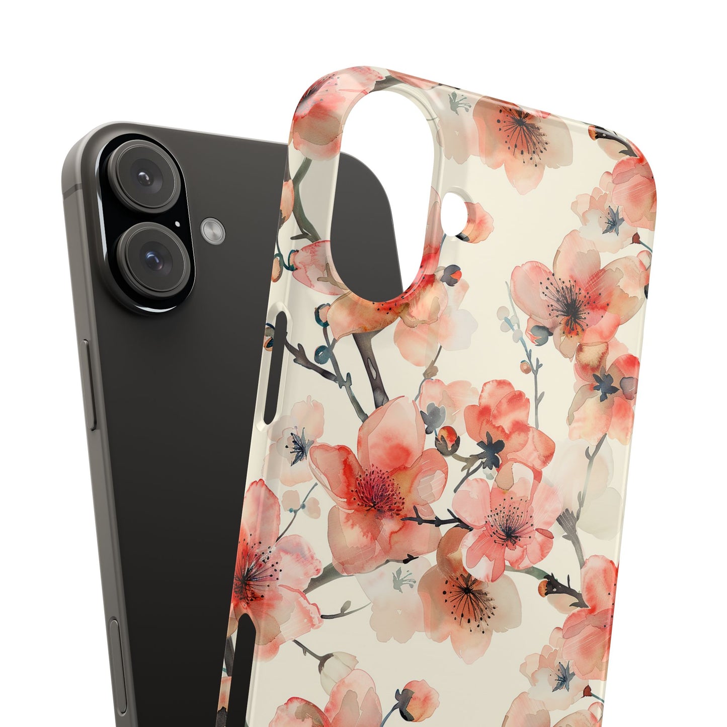 Cherry Veil Phone Snap Case