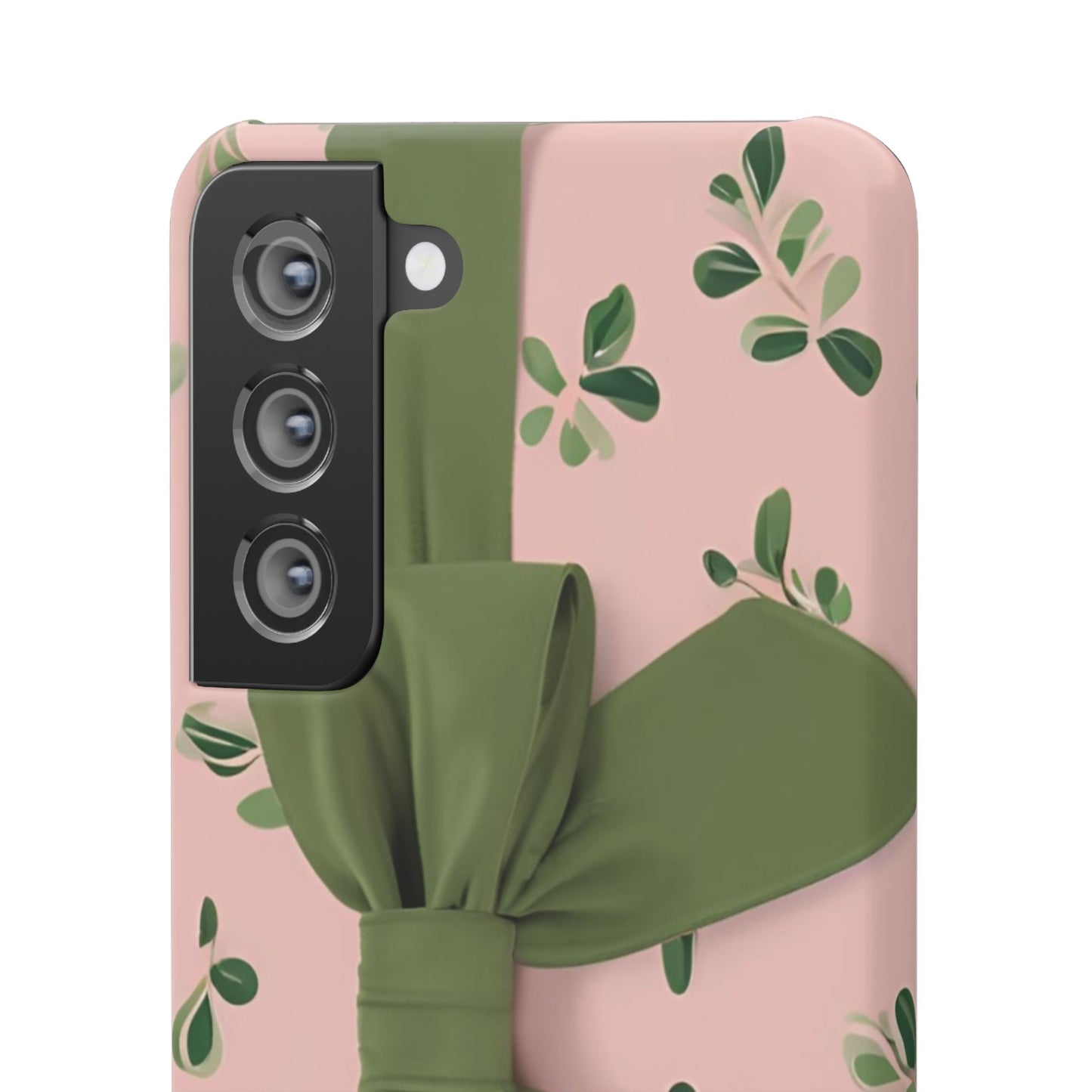 Blushing Bow Snap Case