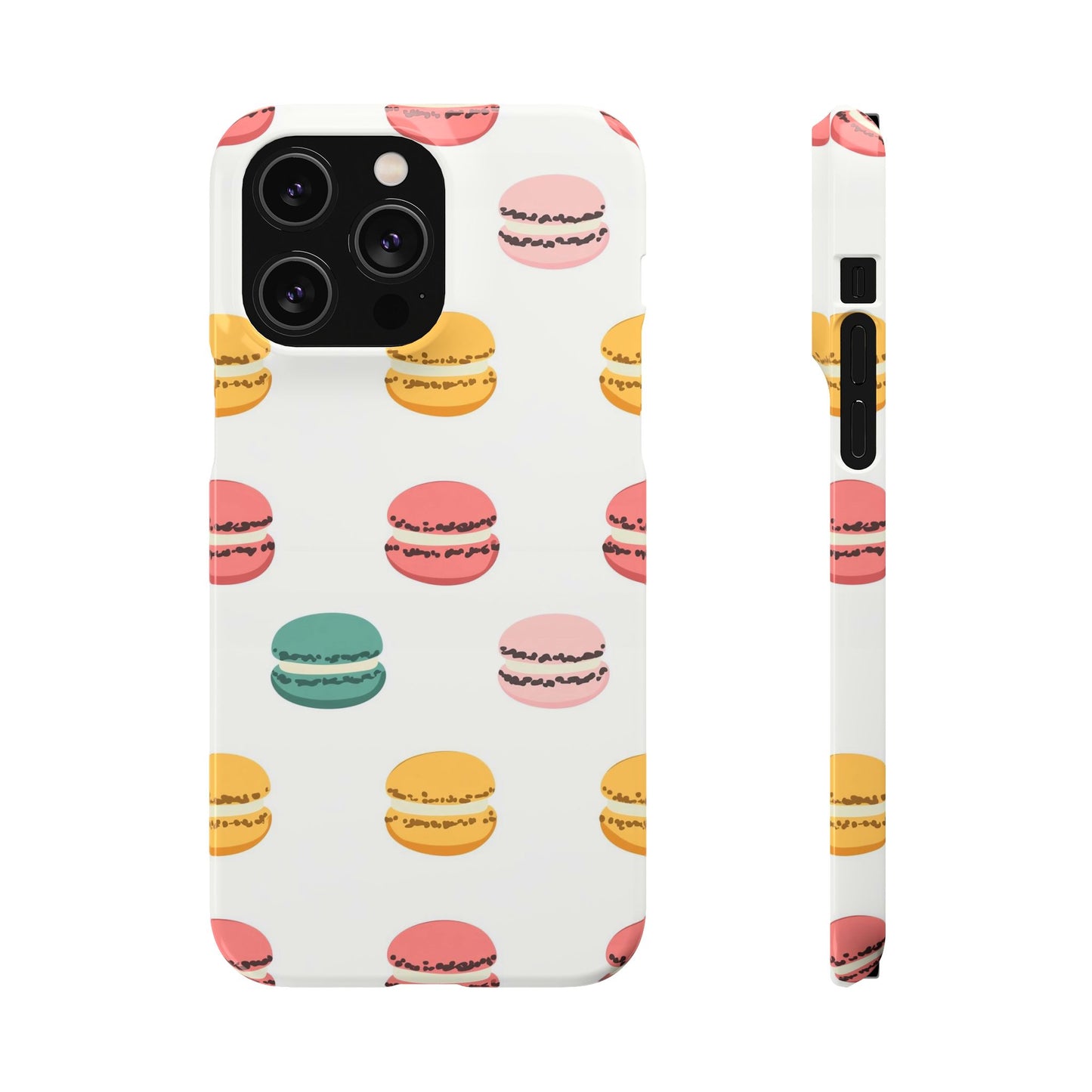 Sweet Macaron Phone Snap Case