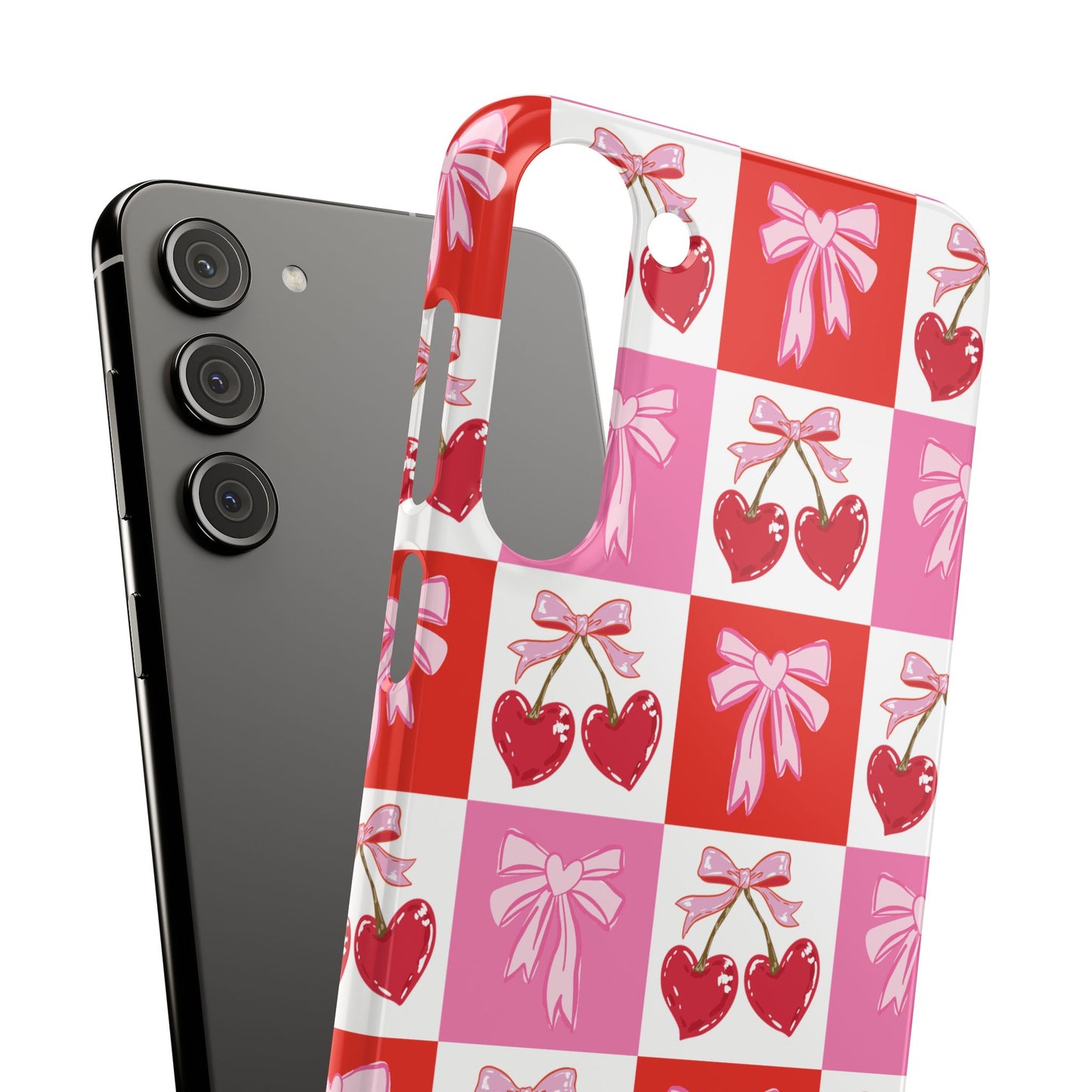 Sweet Pink Coquette Snap Case