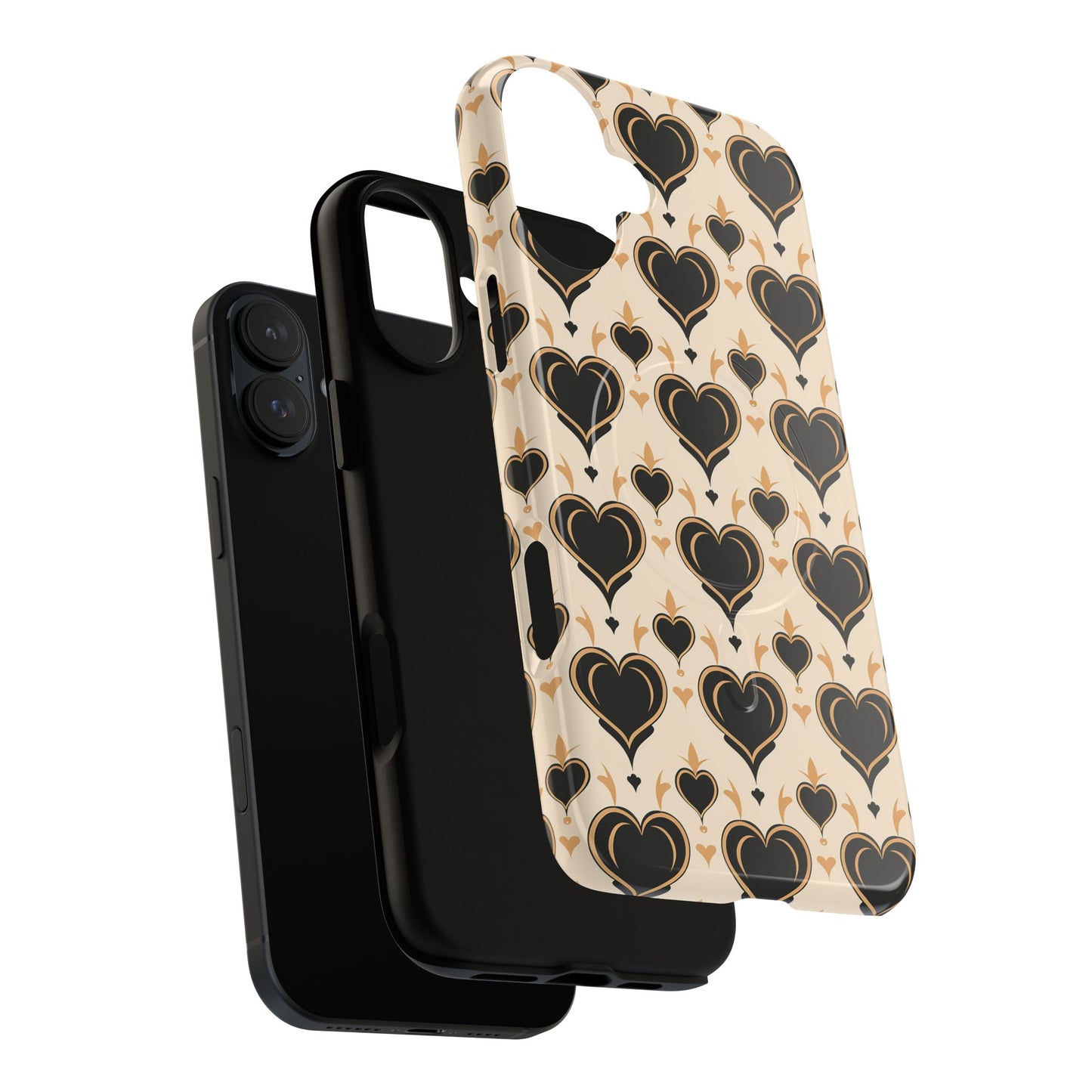 Prose in Taupe Tough Magnetic Phone Case