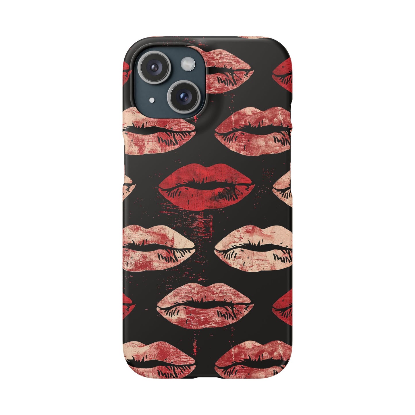 Midnight Pout Snap Phone Case