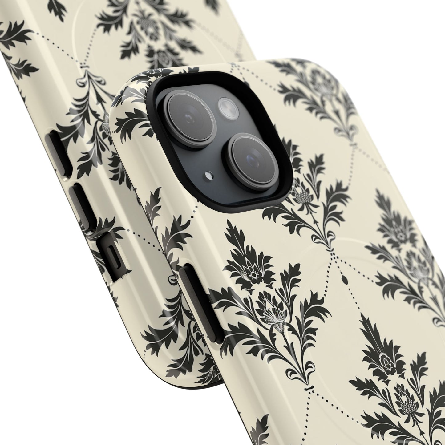 Midnight Damask Tough Magnetic Case