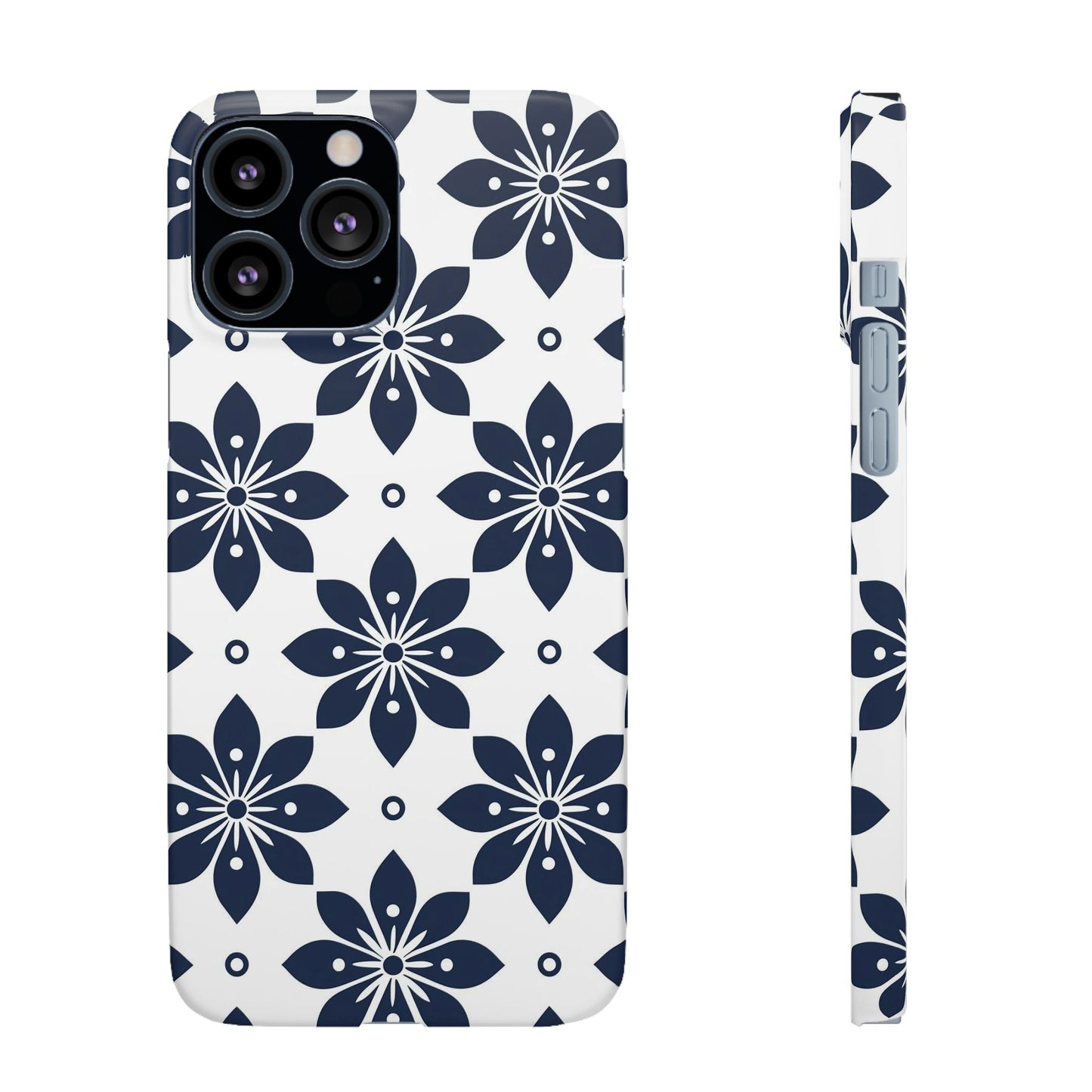 Azure Lattice Snap Case