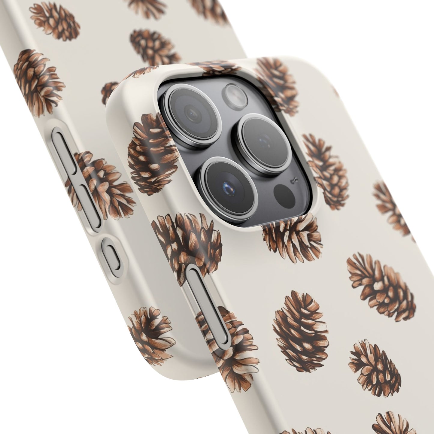 Woodland- Pine Cone Snap Phone Case