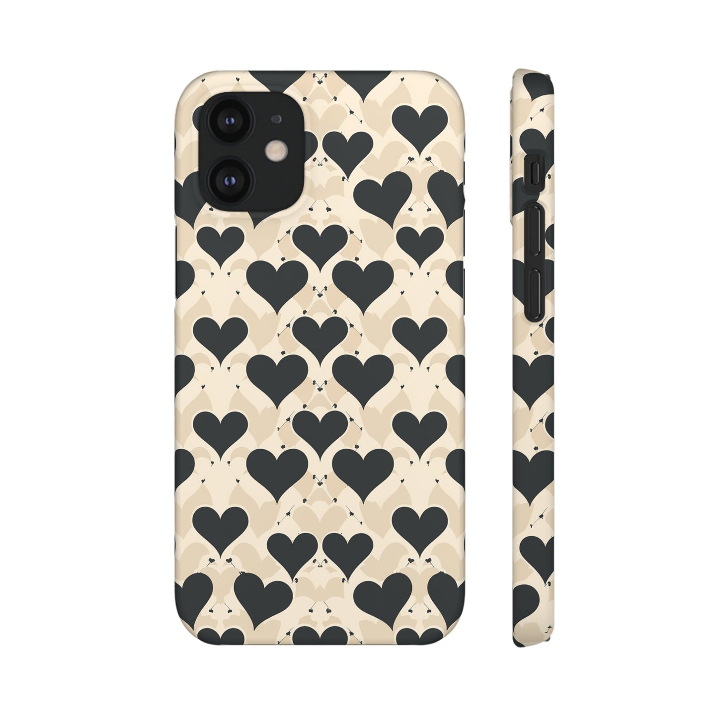 Whisper Hearts Phone Snap Case