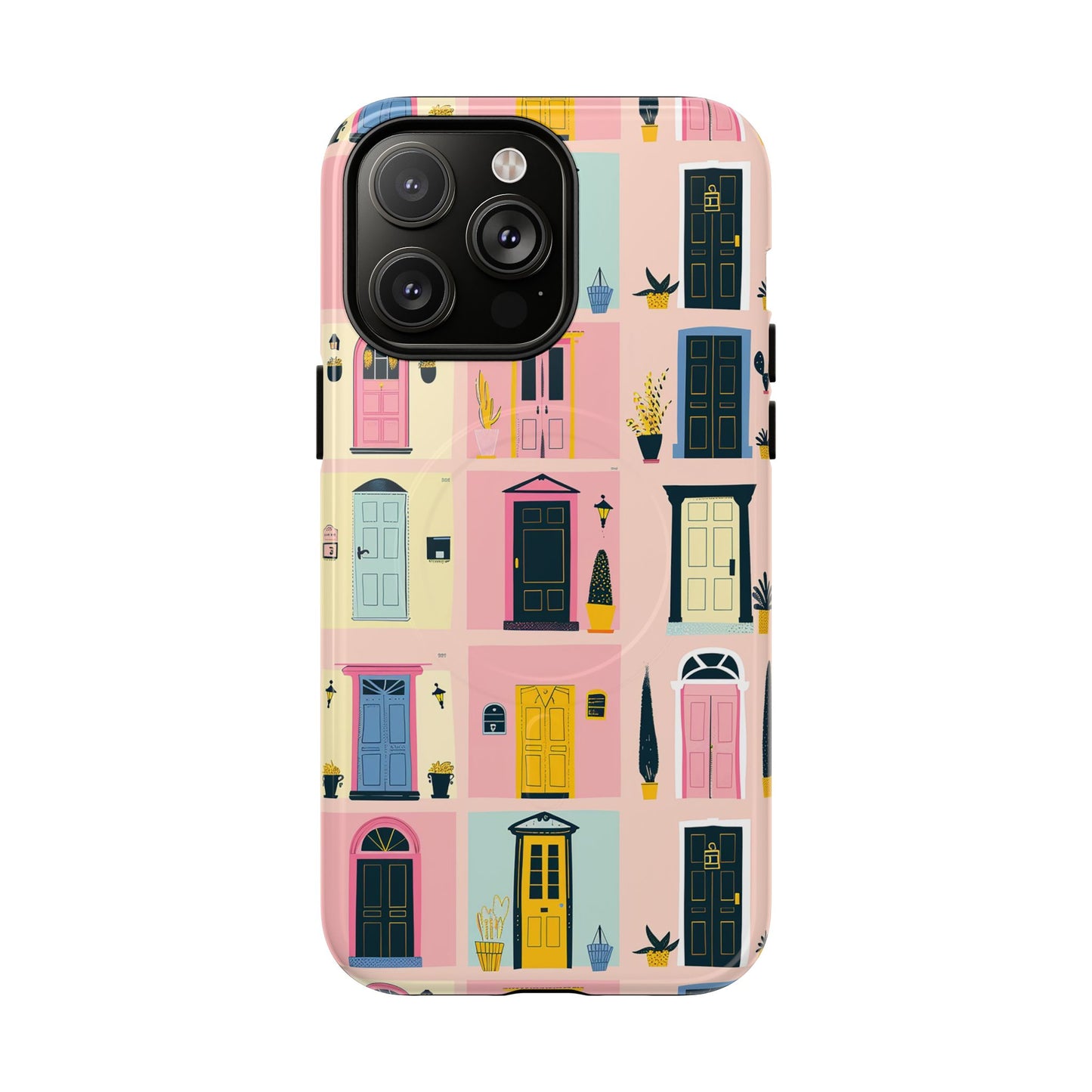 Rosy Entry Tough Magnetic Phone Case