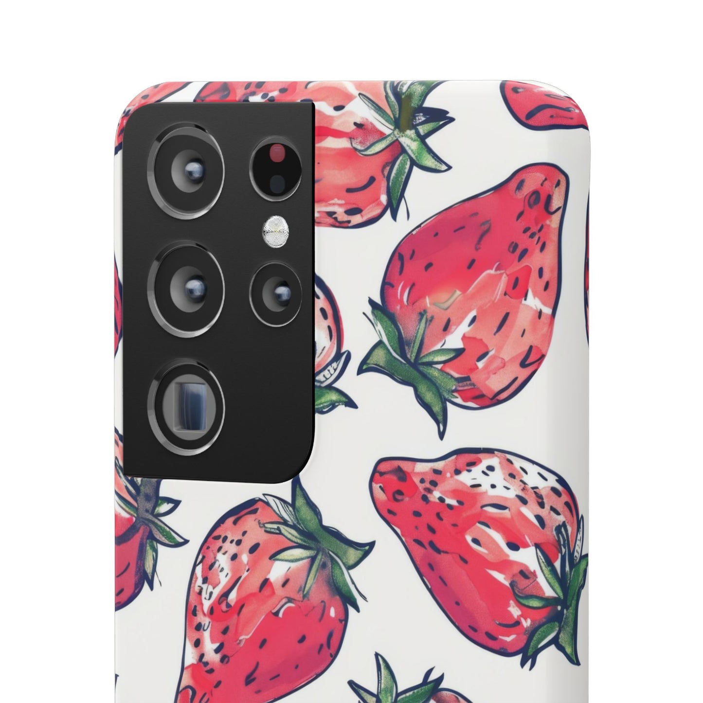 Creamy Berry Phone Snap Case