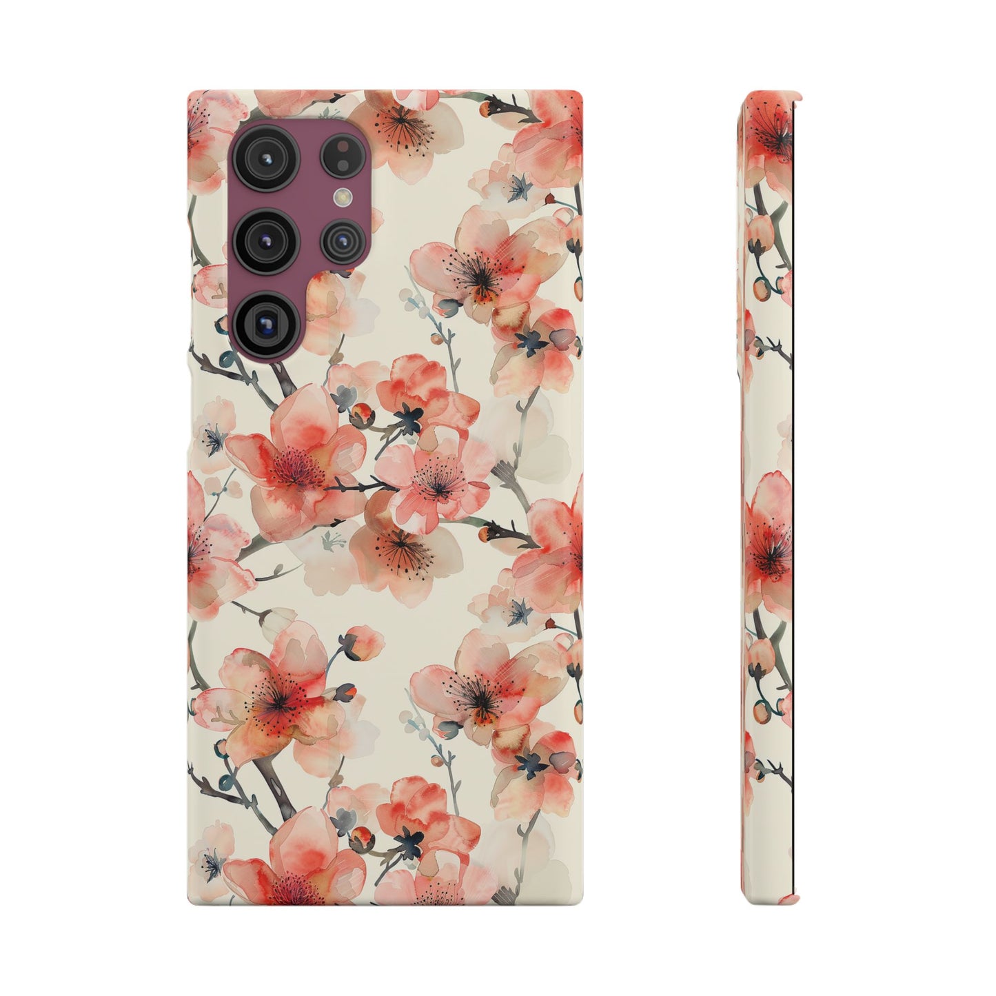 Cherry Veil Phone Snap Case