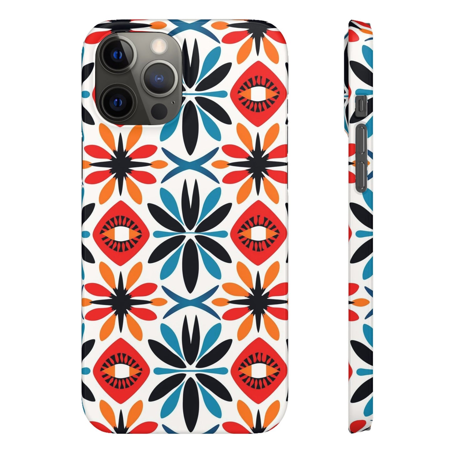 Electric Blooms Snap Case