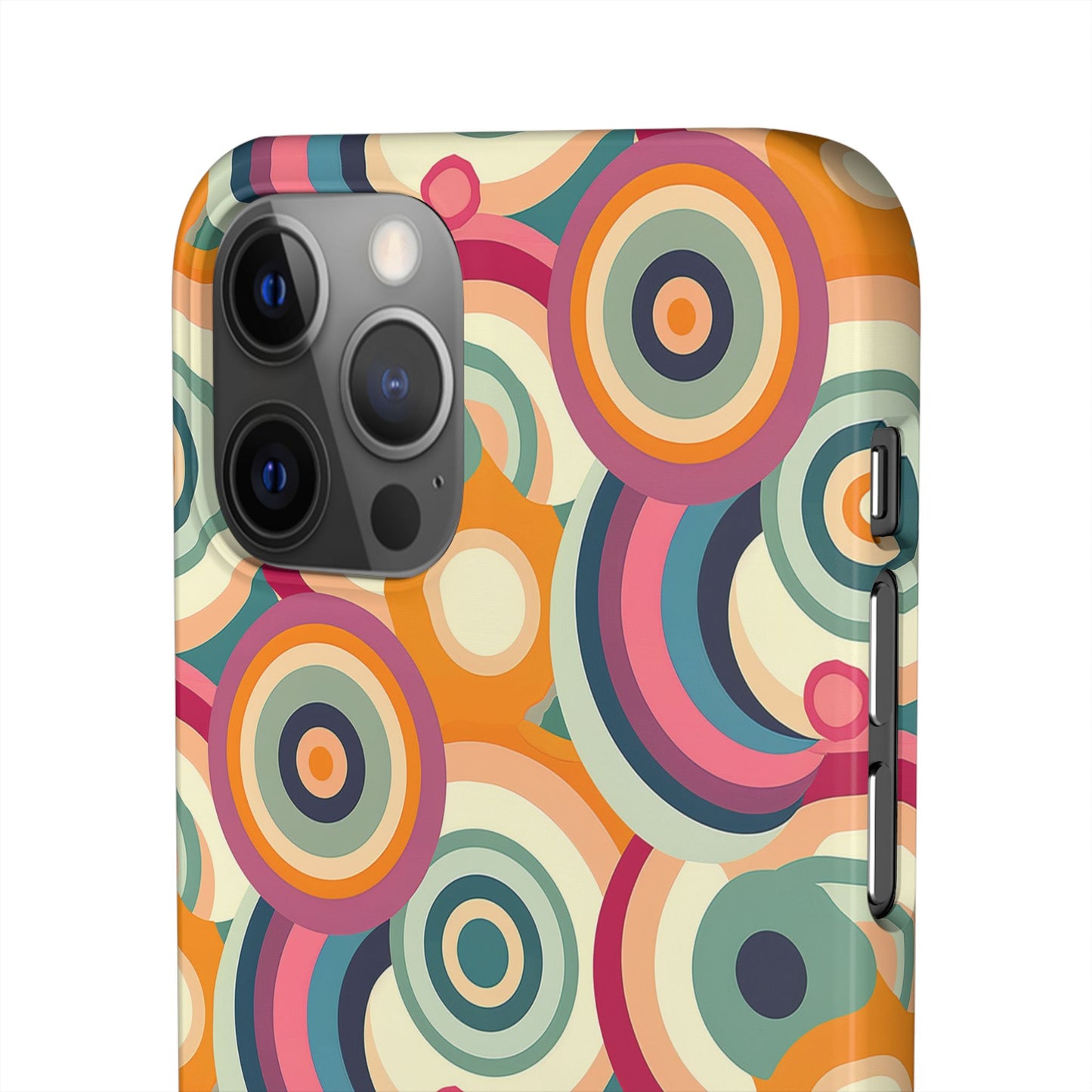 Retro Ripple Snap Case