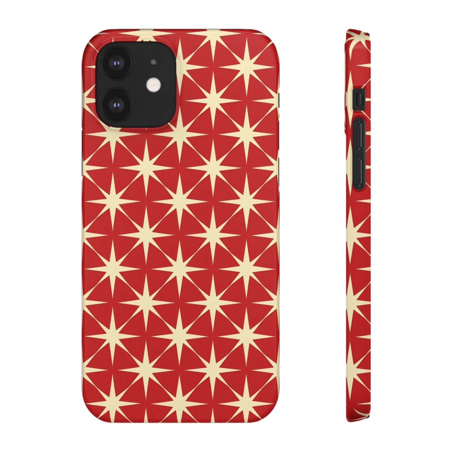 Crimson Star Phone Snap Case