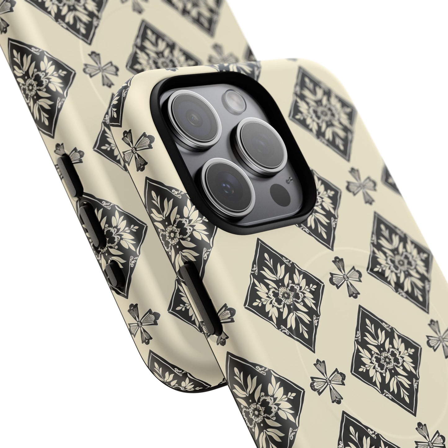 Flora Noir Tough Magnetic Case