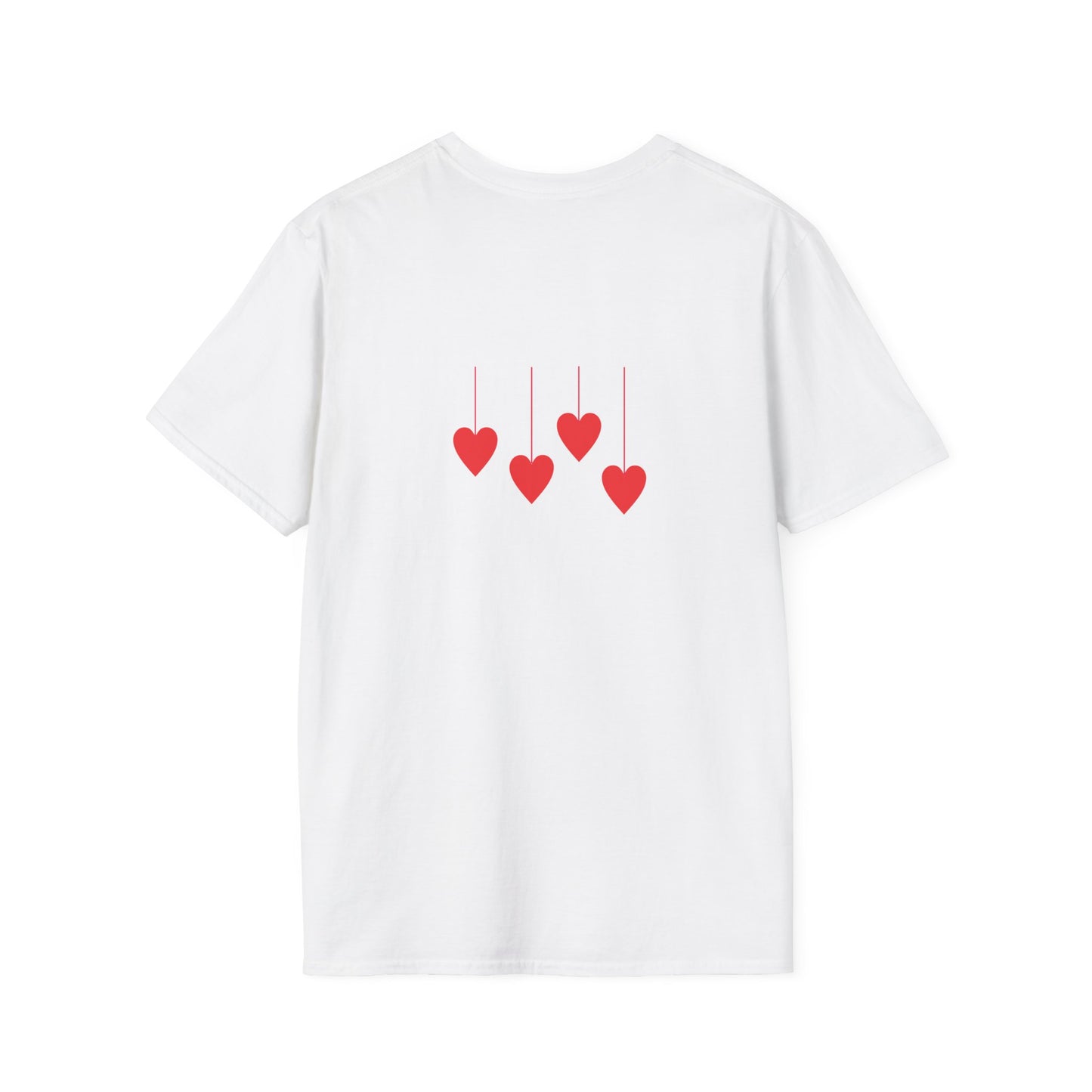Sprinkled Hearts Unisex Softstyle T-Shirt