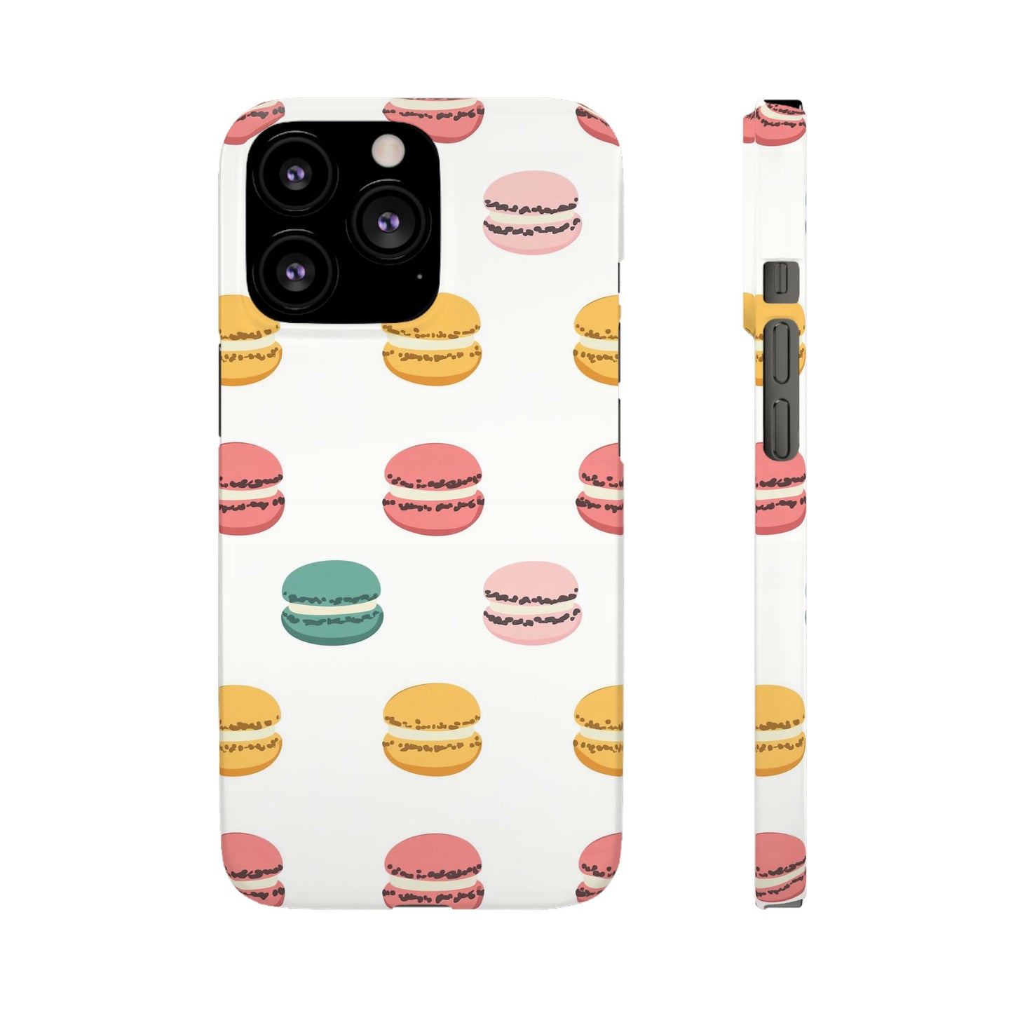 Sweet Macaron Phone Snap Case