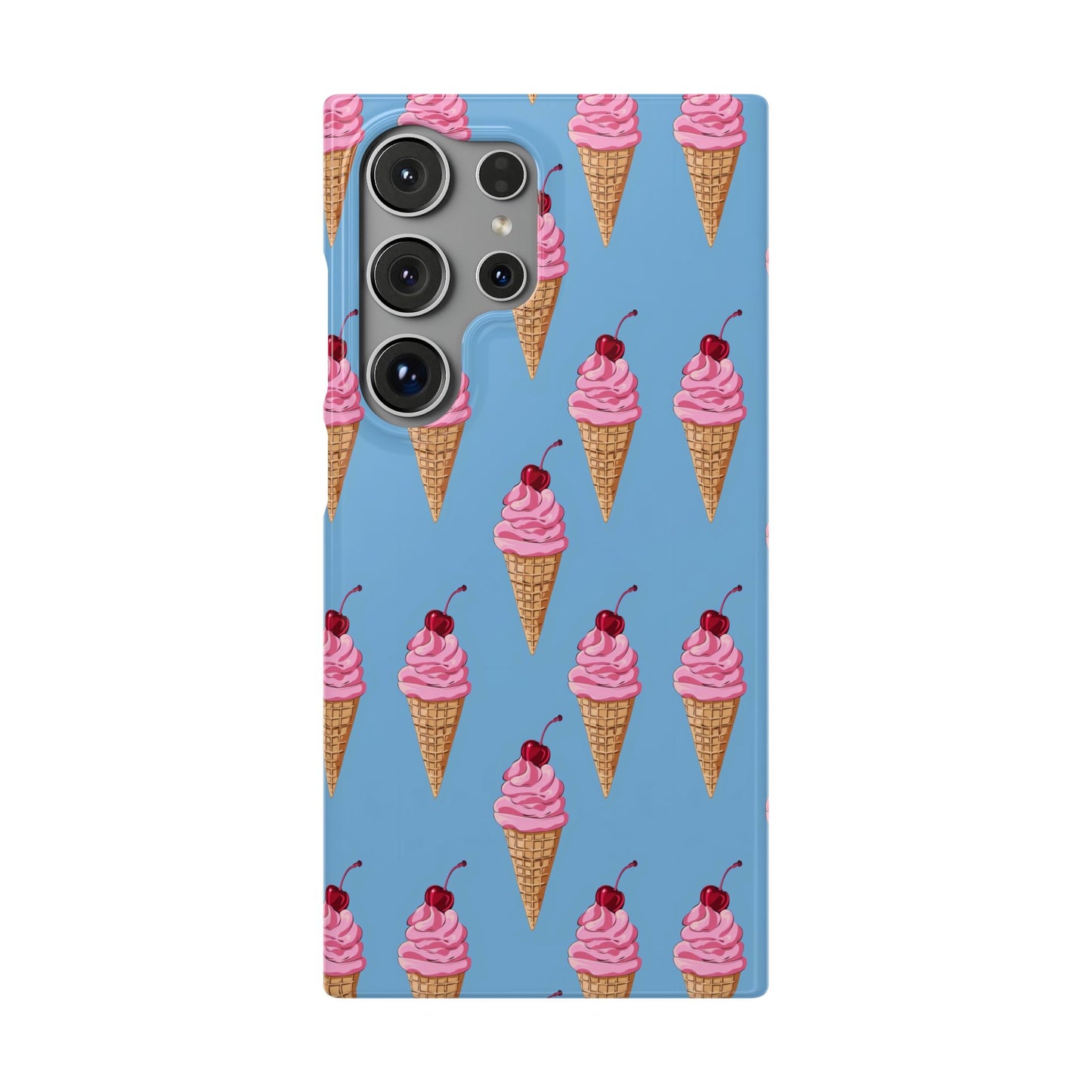 Cherry Swirl Phone Snap Case