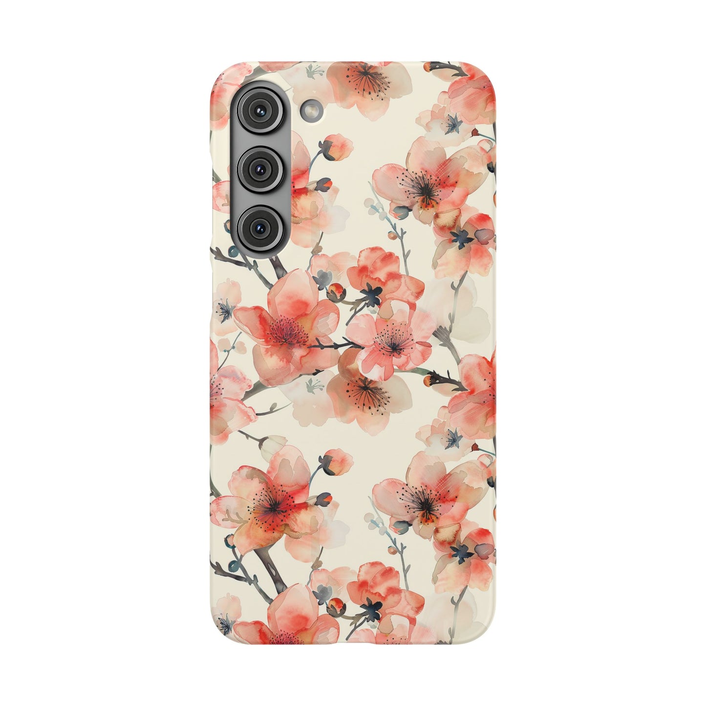 Cherry Veil Phone Snap Case