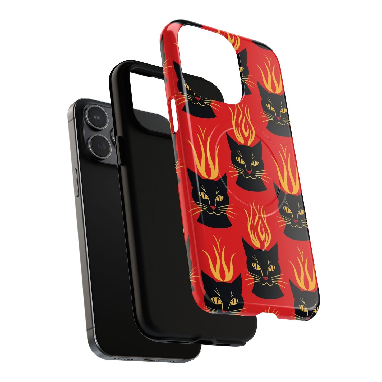 Devil Kitty Tough Magnetic Phone Case