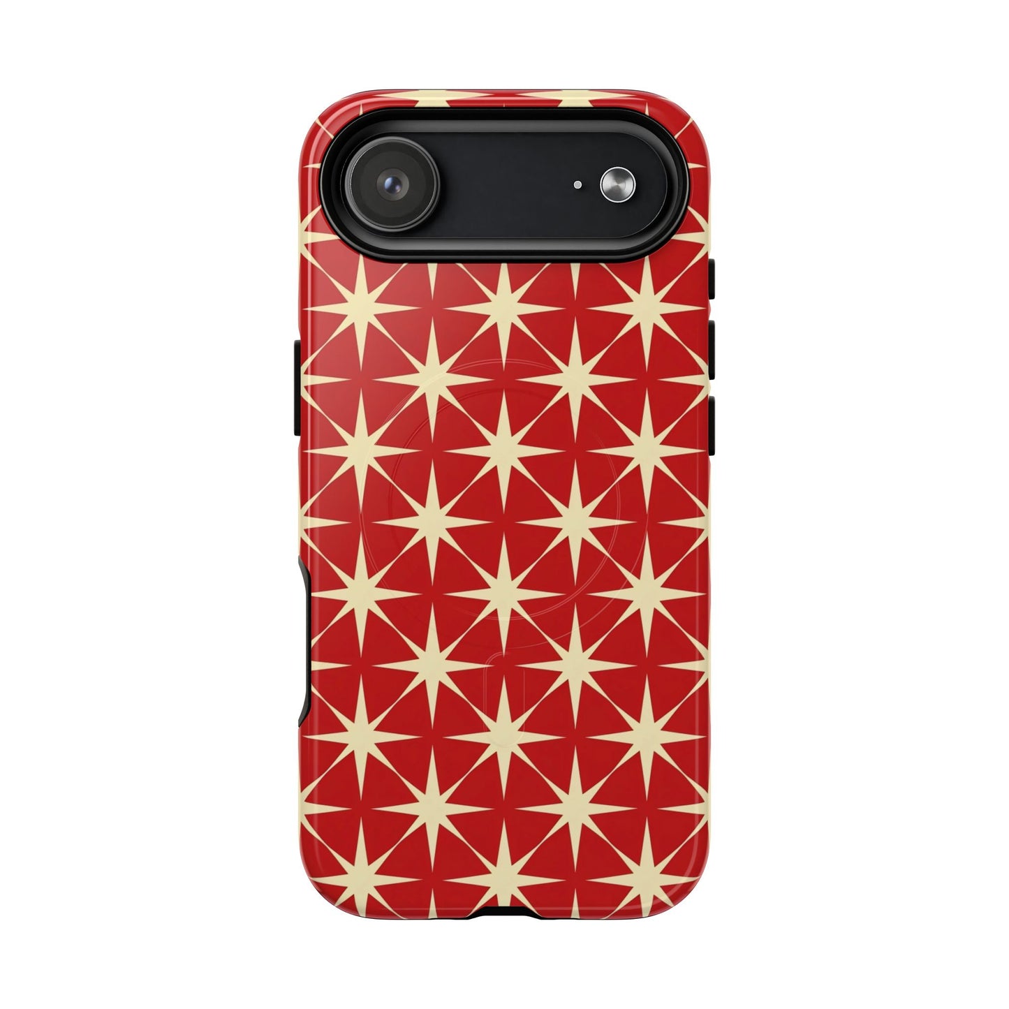 Crimson Star Tough Magnetic Phone Case