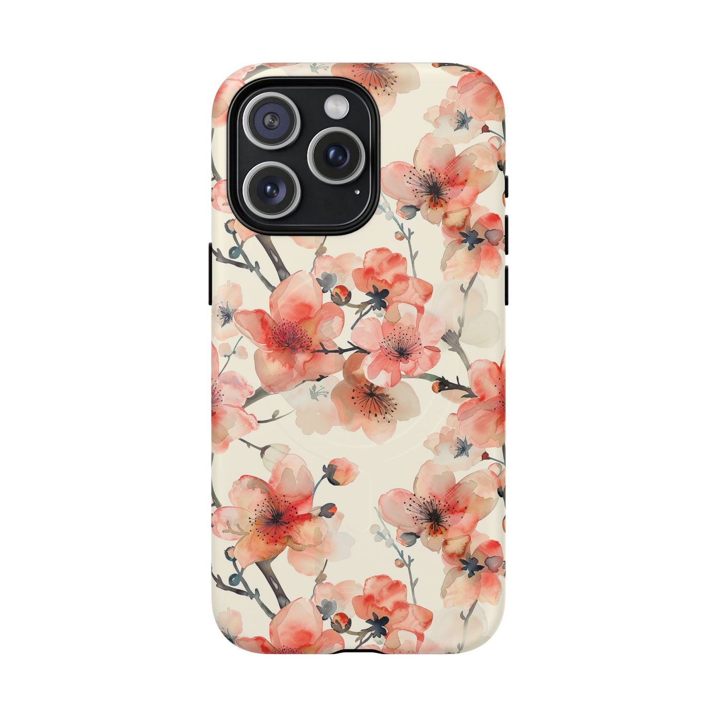 Cherry Veil Tough Magnetic Phone Case