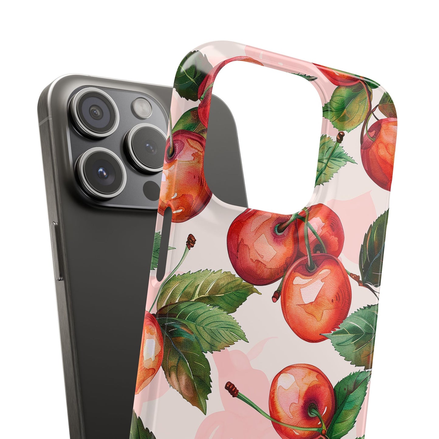 Cherry Wash Phone Snap Case